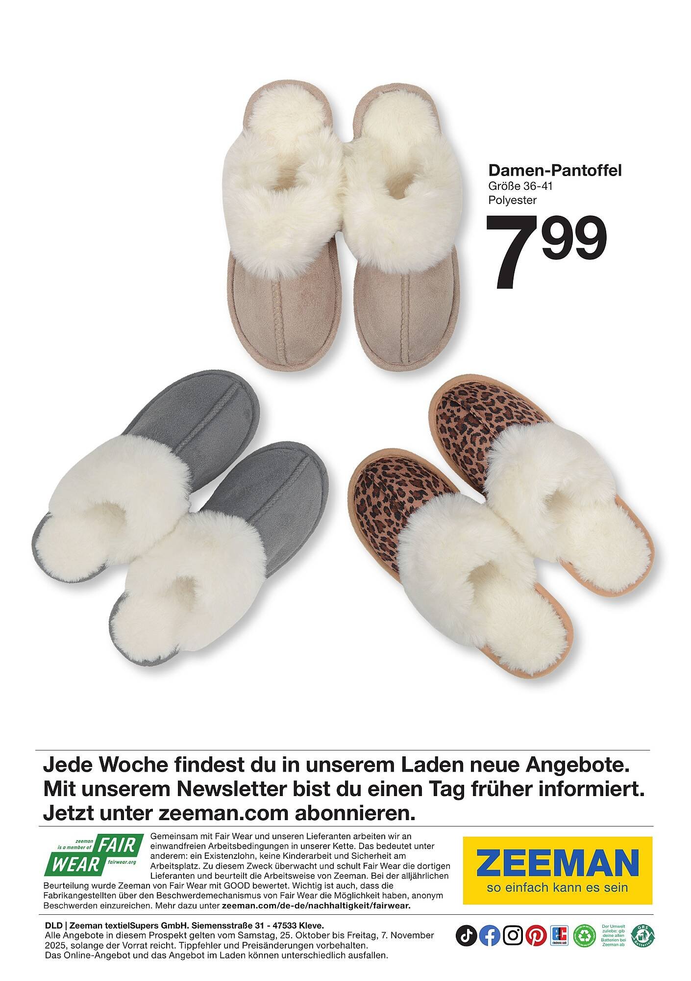 Zeeman Prospekt (2025-10-25 - 2025-11-07)