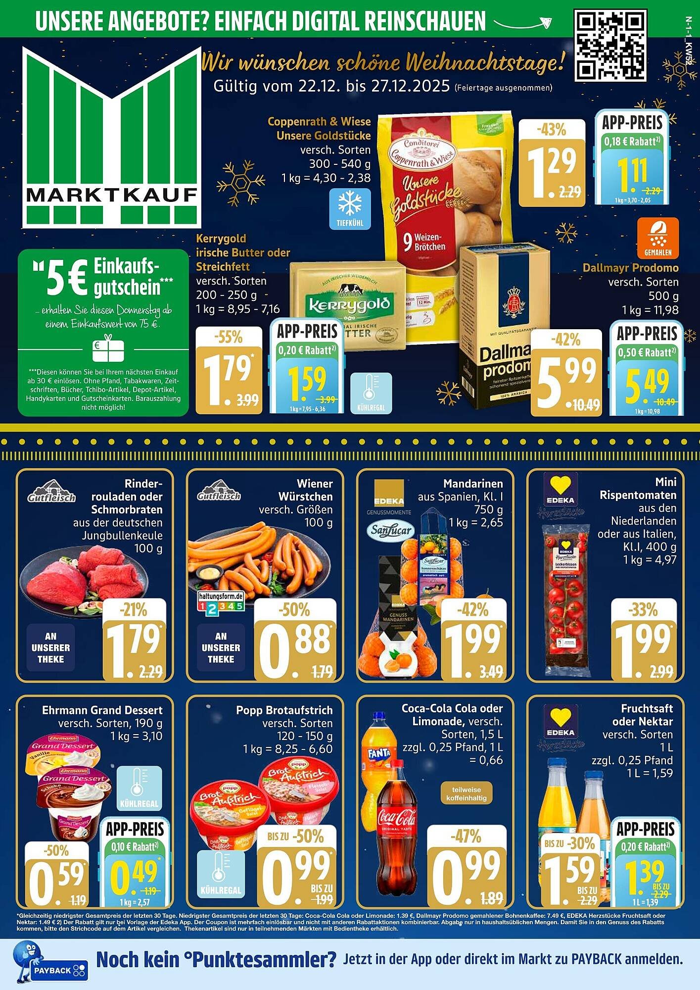 Marktkauf Prospekt (2025-12-22 - 2025-12-27)