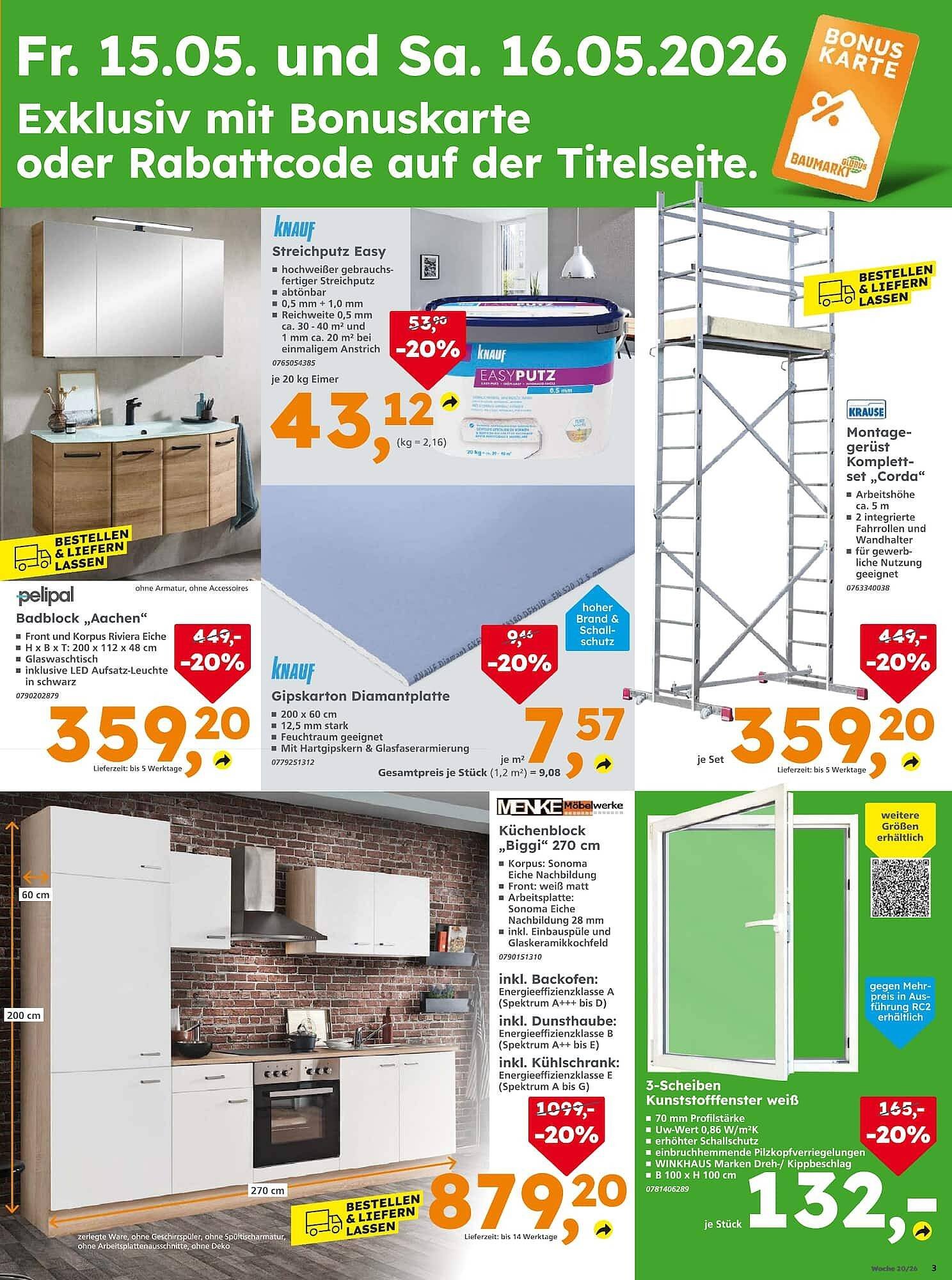 Globus Baumarkt Prospekt (2026-05-15 - 2026-05-16)