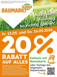 Globus Baumarkt Prospekt