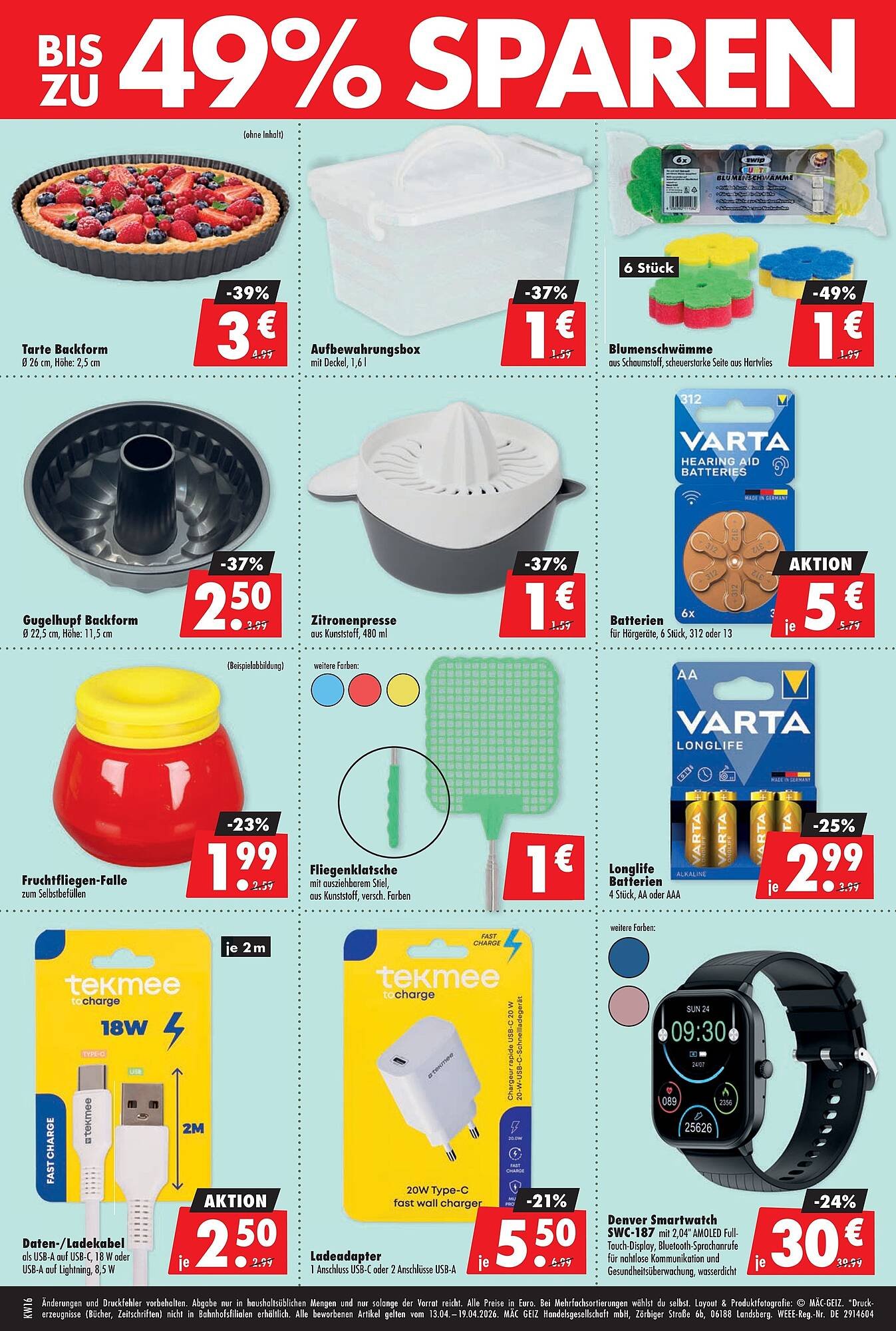 Mäc Geiz Prospekt (2026-04-13 - 2026-04-19)