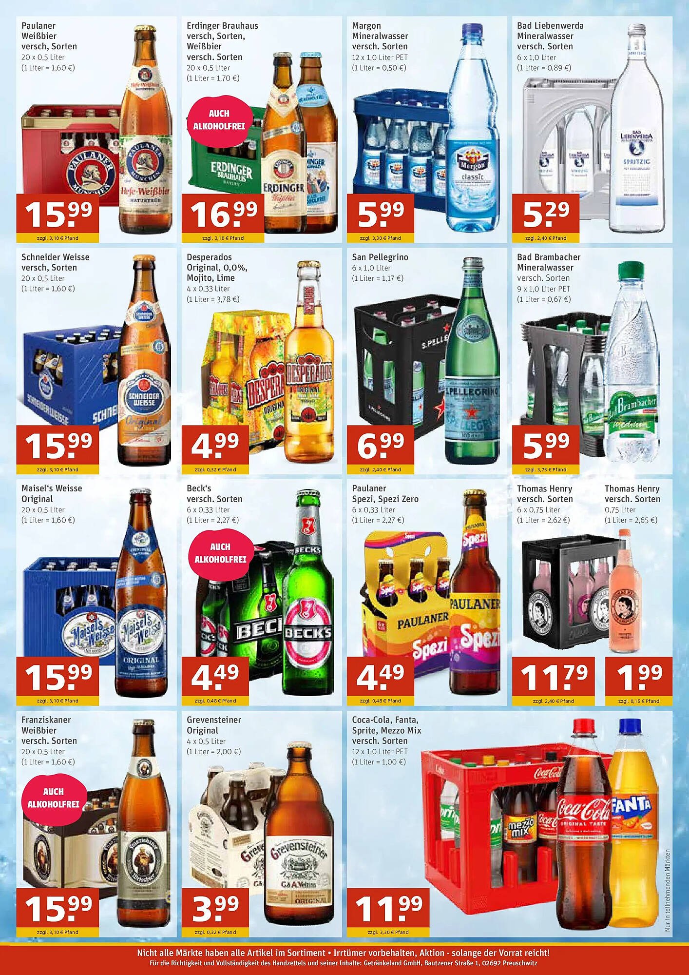 Getränkeland Prospekt (2025-11-16 - 2025-11-29)