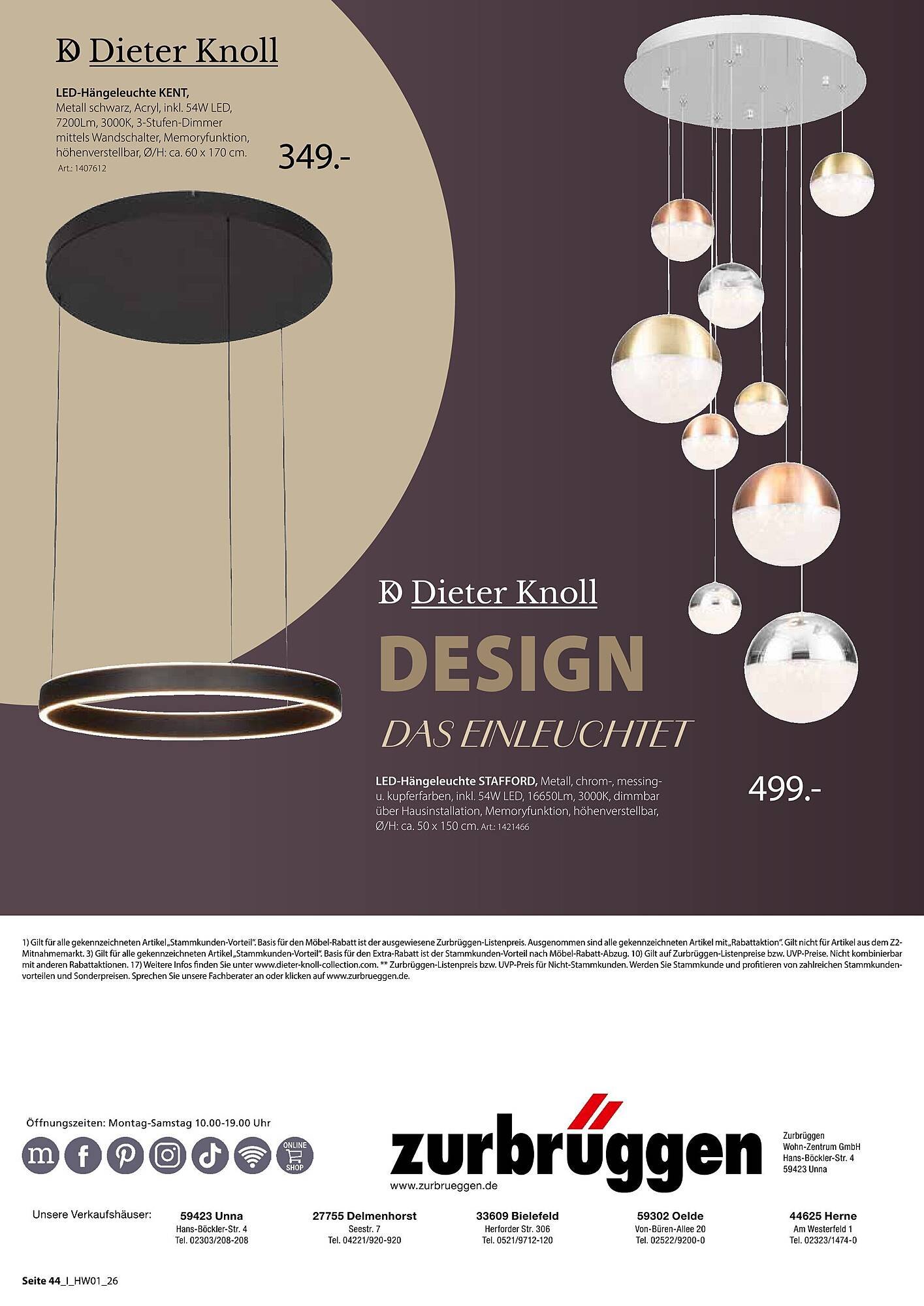 Zurbrüggen Prospekt