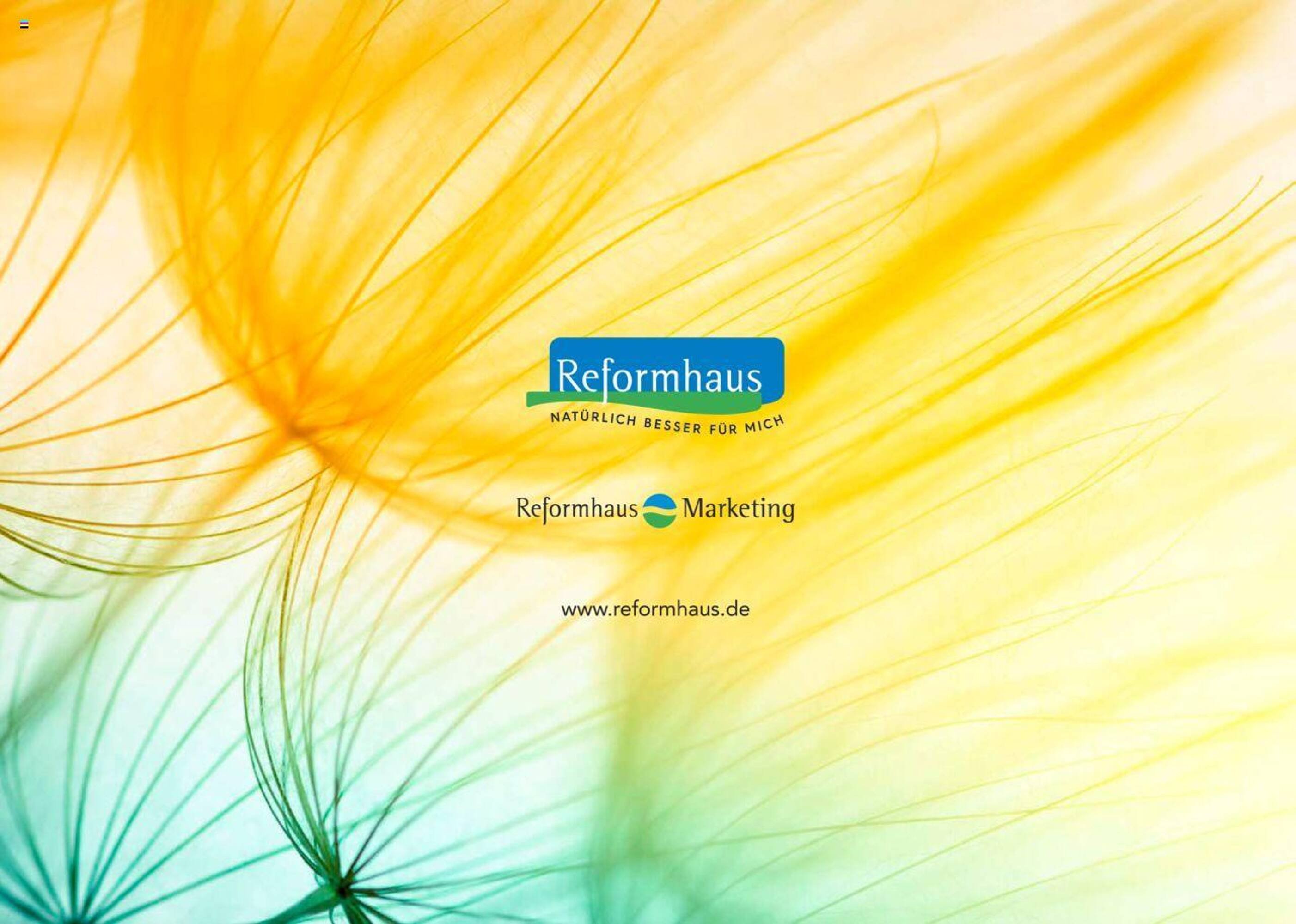 Reformhaus Bacher Prospekt