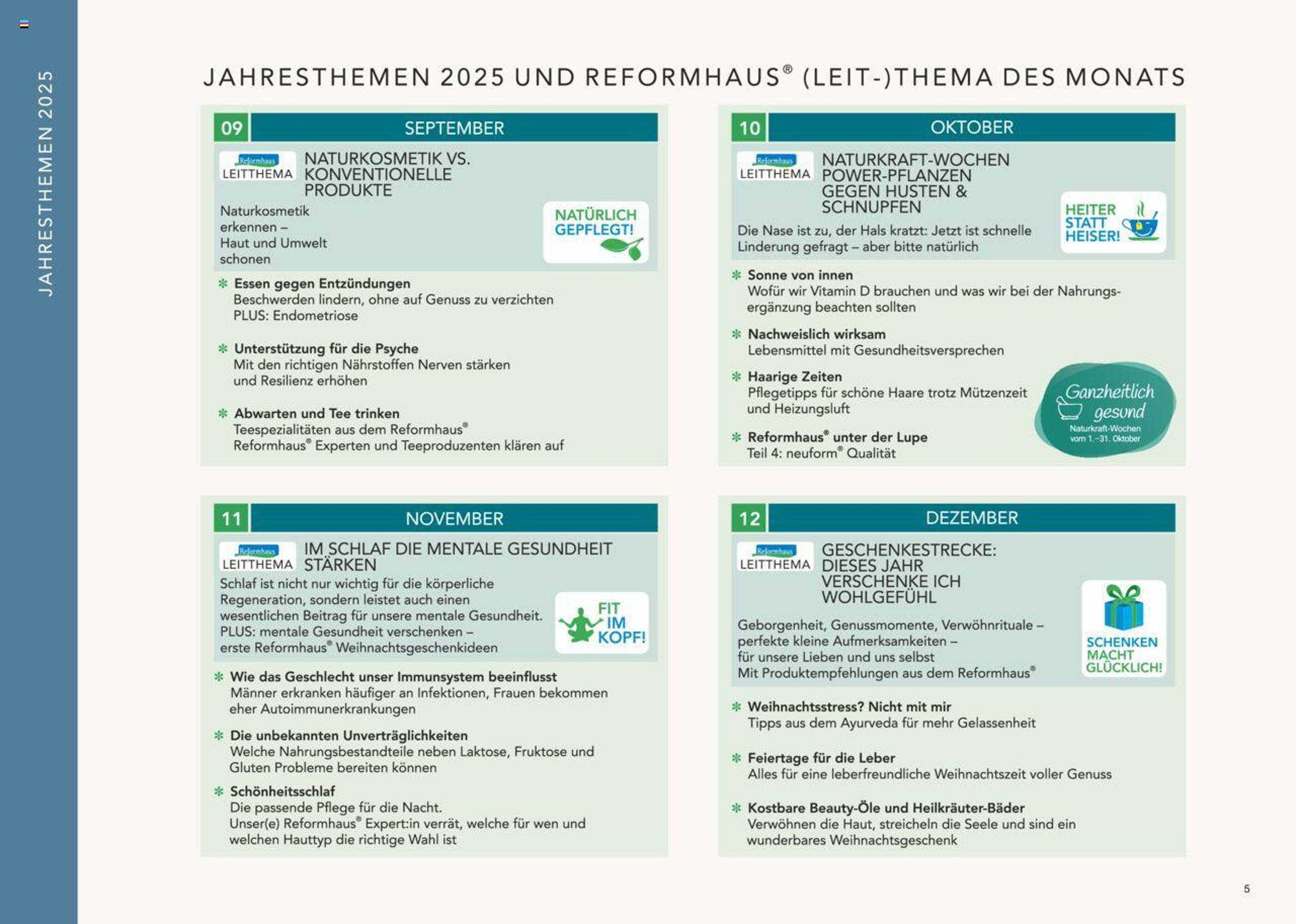 Reformhaus Bacher Prospekt