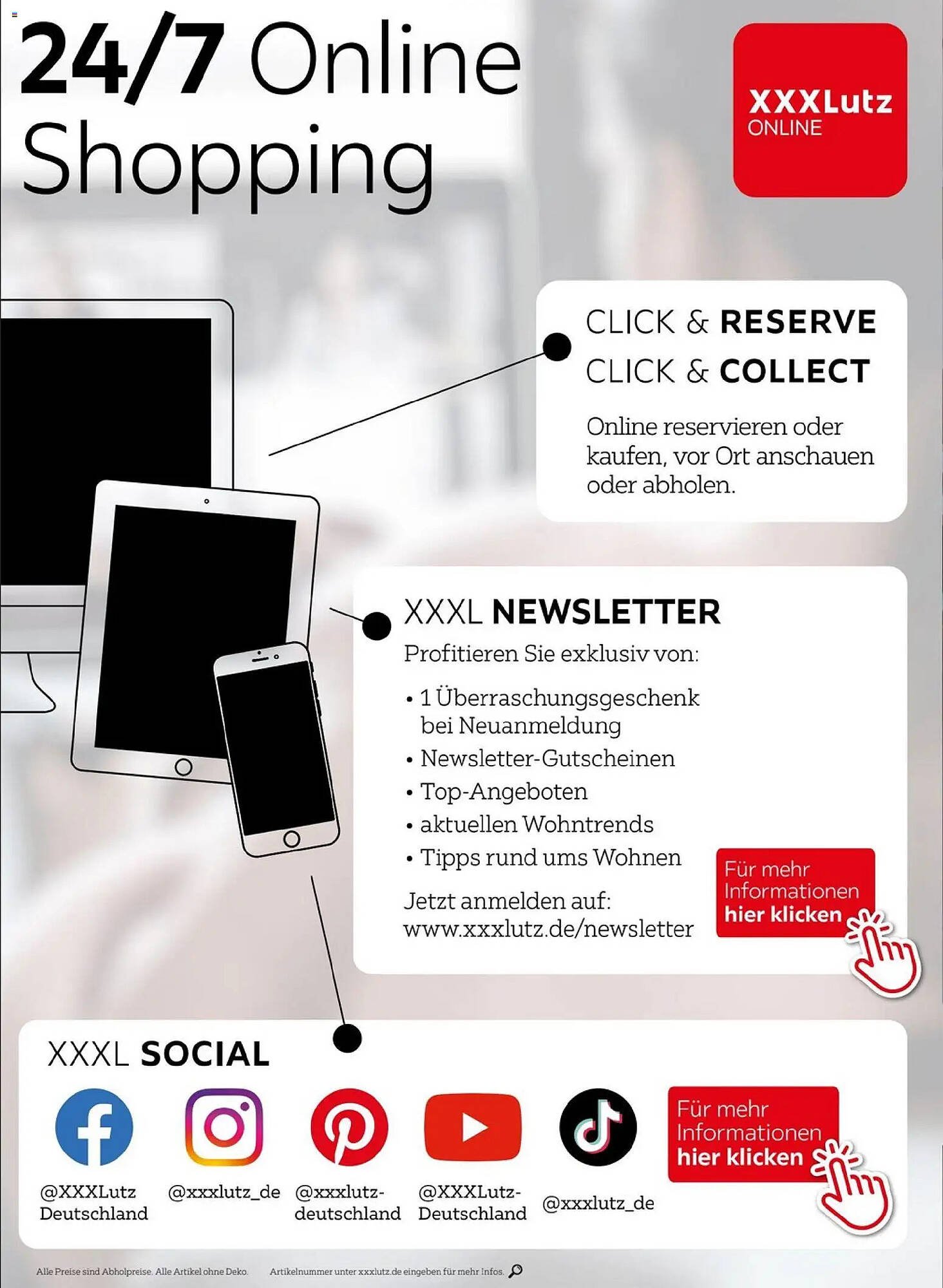 XXXLutz Prospekt