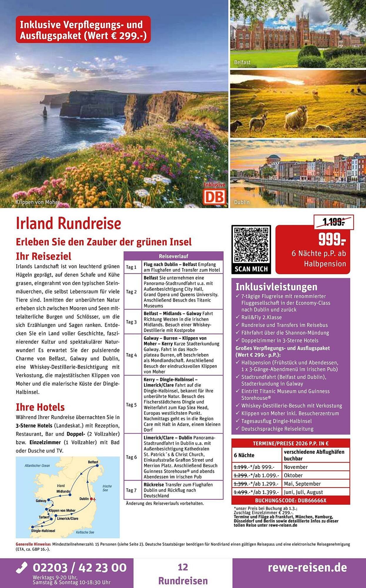 REWE Reisen Prospekt