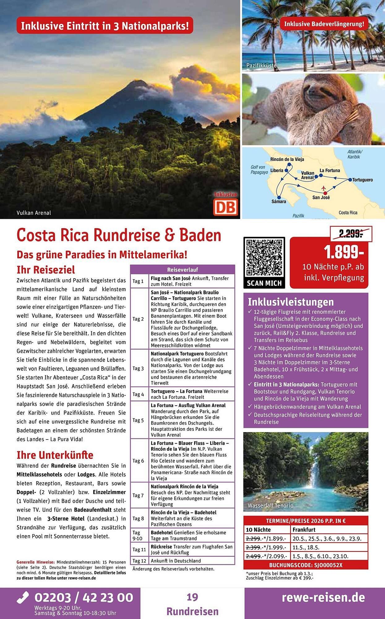 REWE Reisen Prospekt