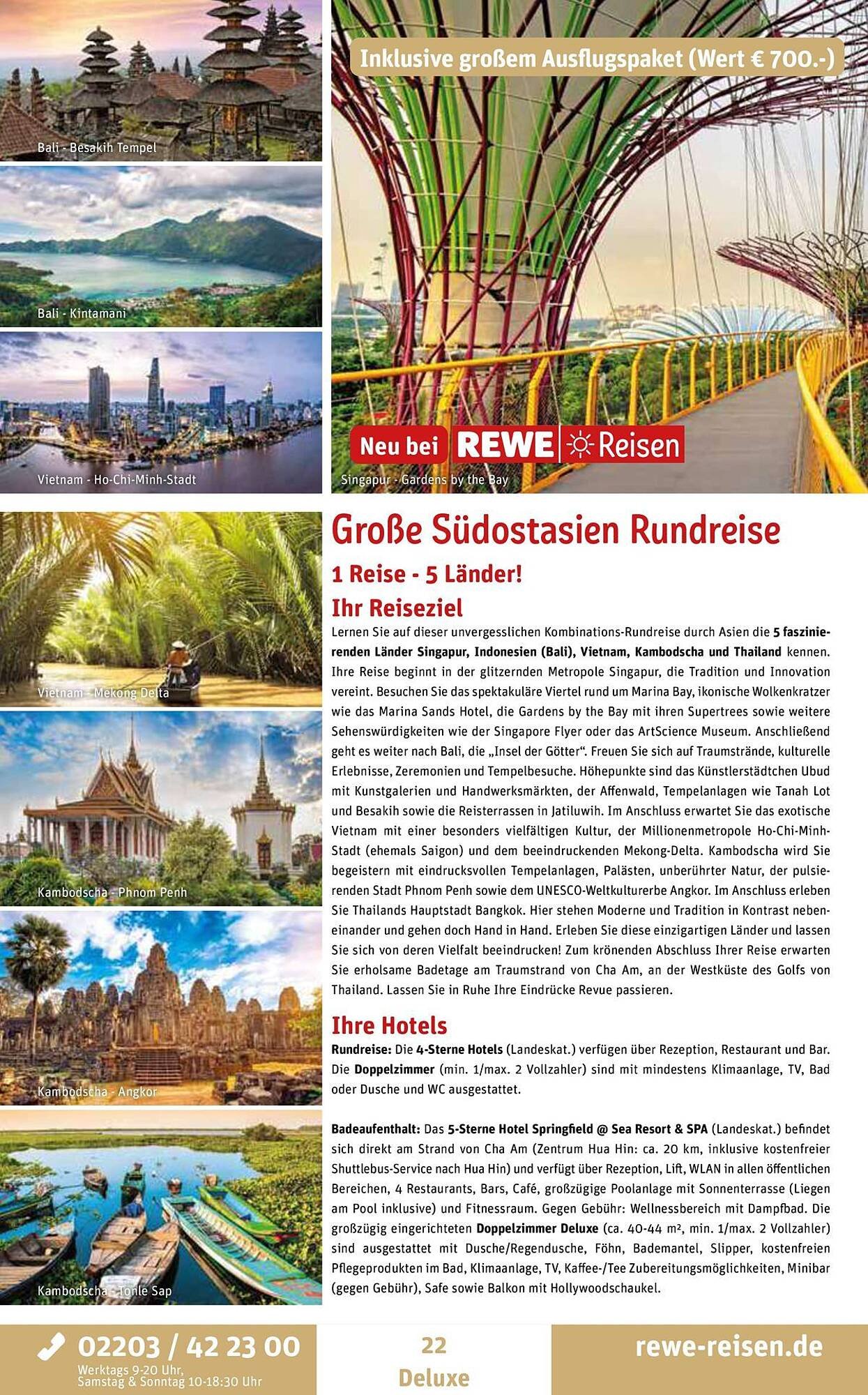 REWE Reisen Prospekt