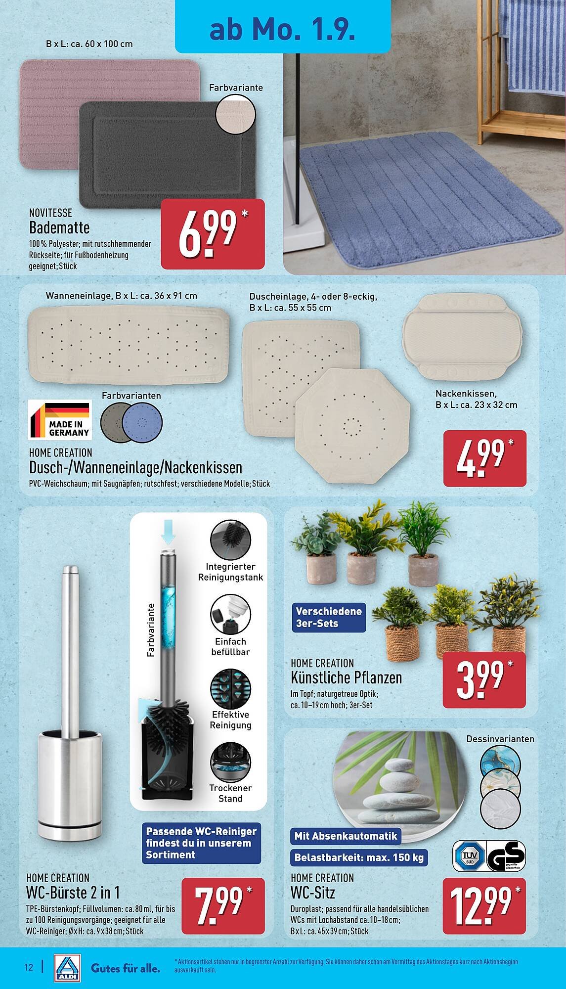 Aldi Nord Prospekt (2025-09-01 - 2025-09-06) | 12