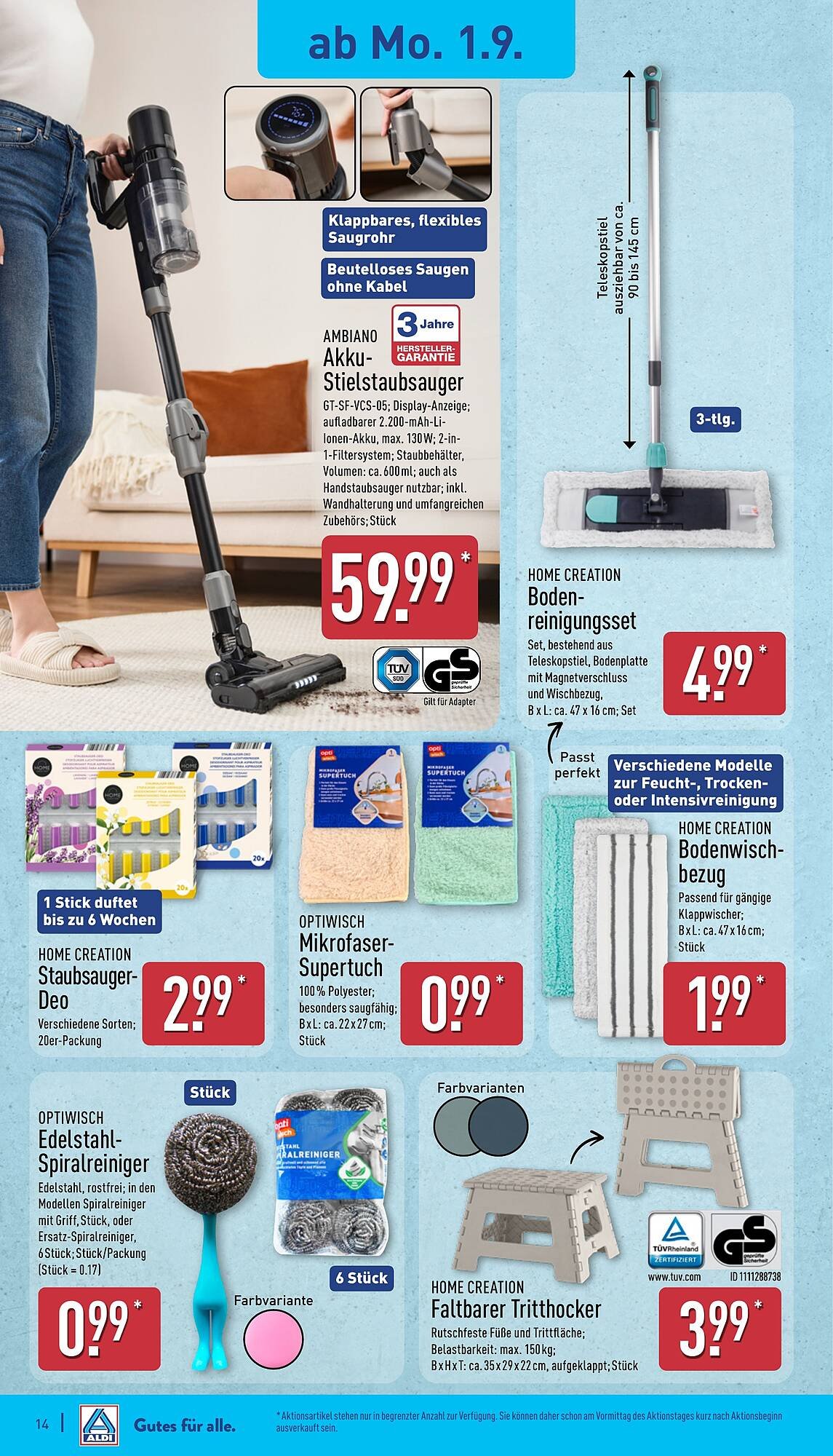 Aldi Nord Prospekt (2025-09-01 - 2025-09-06) | 14