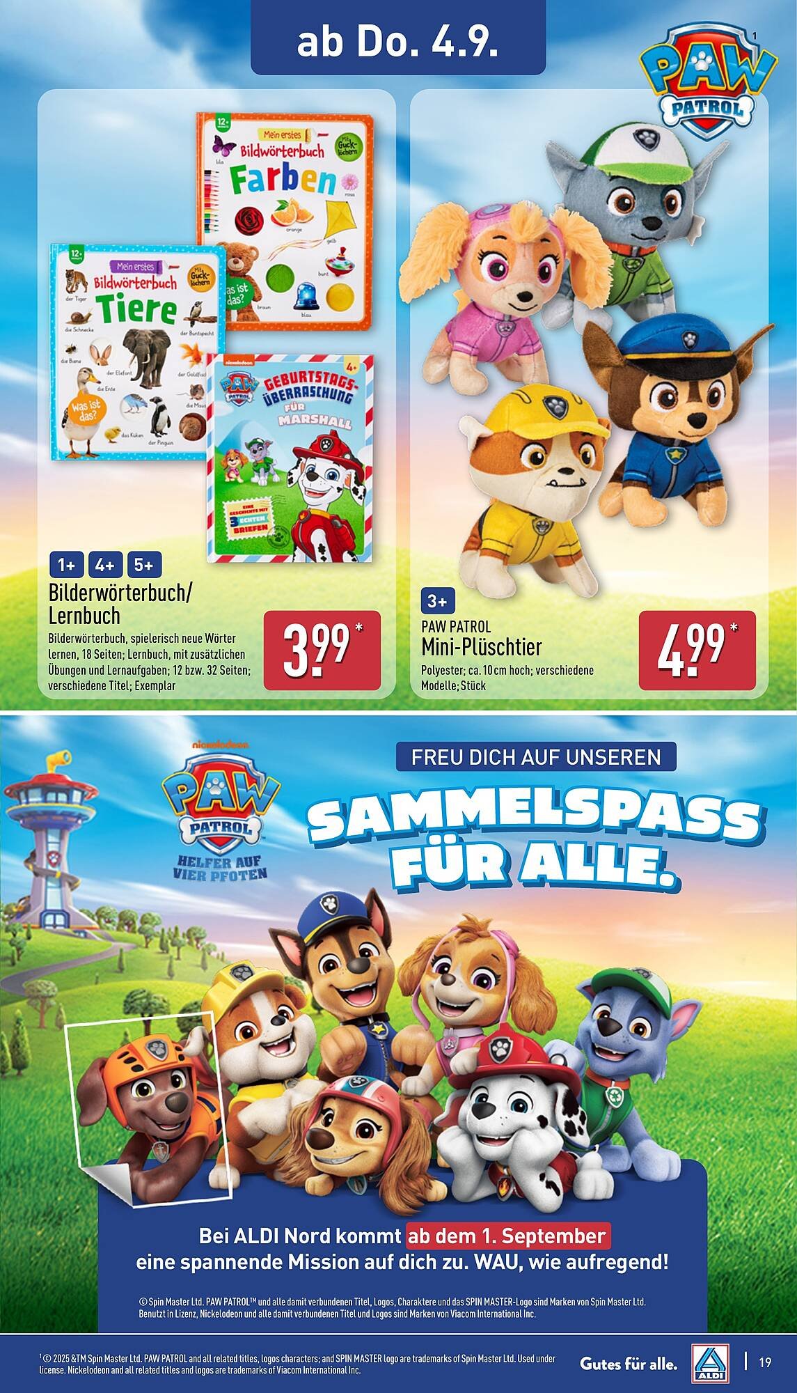 Aldi Nord Prospekt (2025-09-01 - 2025-09-06) | 19