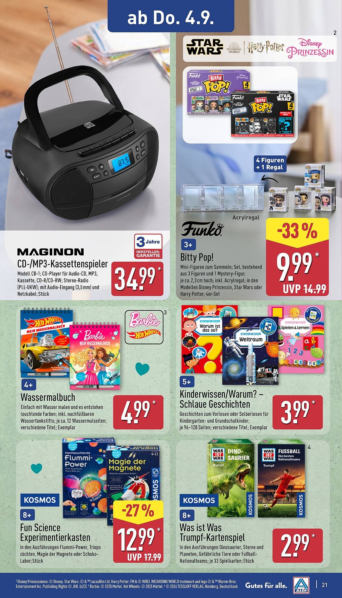 Aldi Nord Prospekt (2025-09-01 - 2025-09-06) | 21