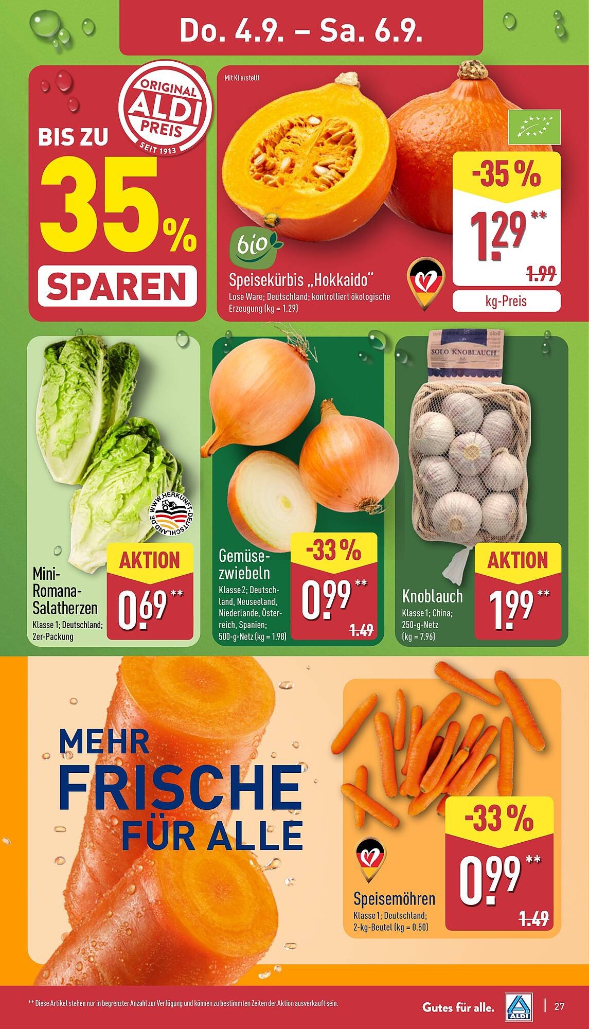 Aldi Nord Prospekt (2025-09-01 - 2025-09-06) | 27