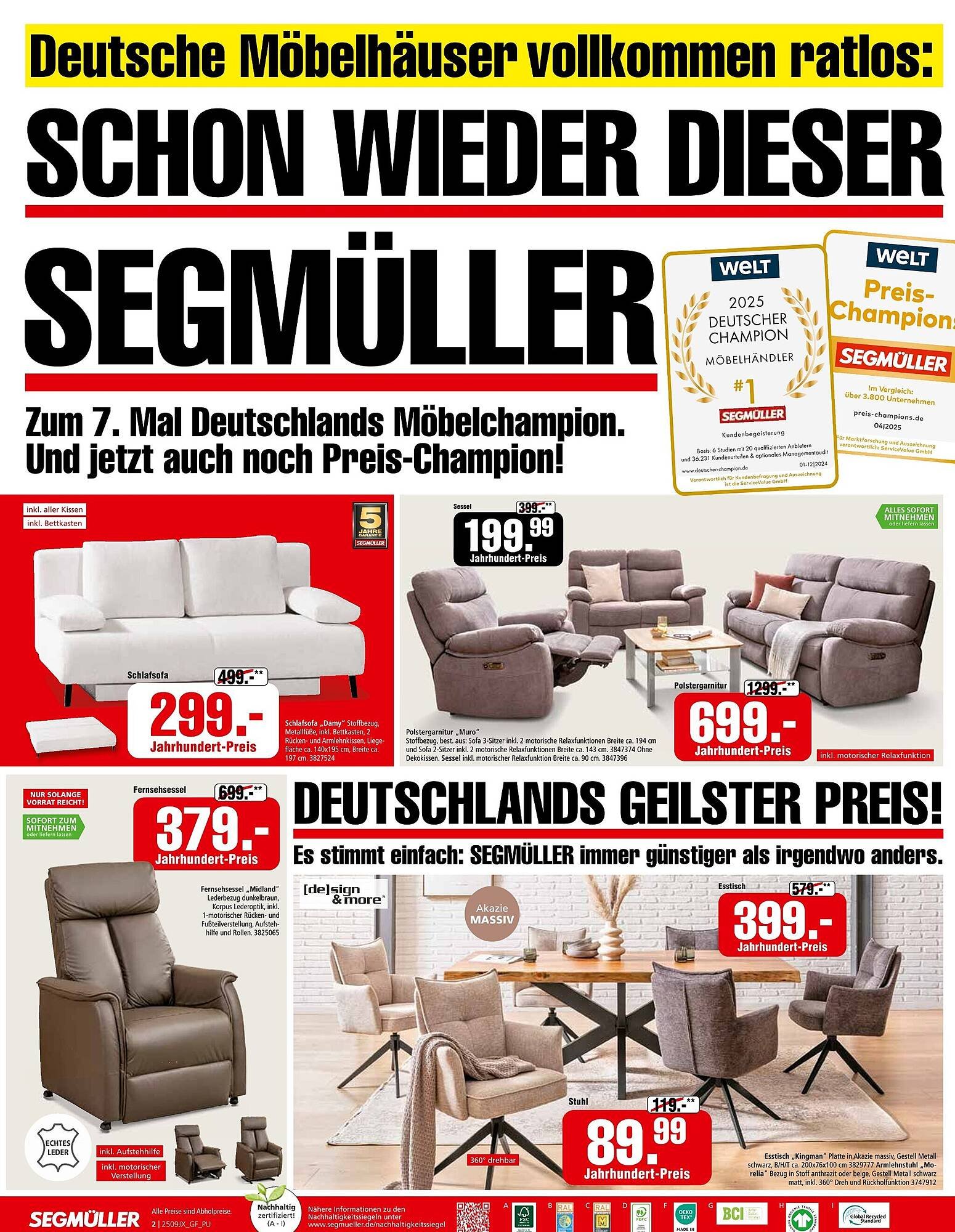 Segmüller Prospekt (2025-08-30 - 2025-09-14) | 2