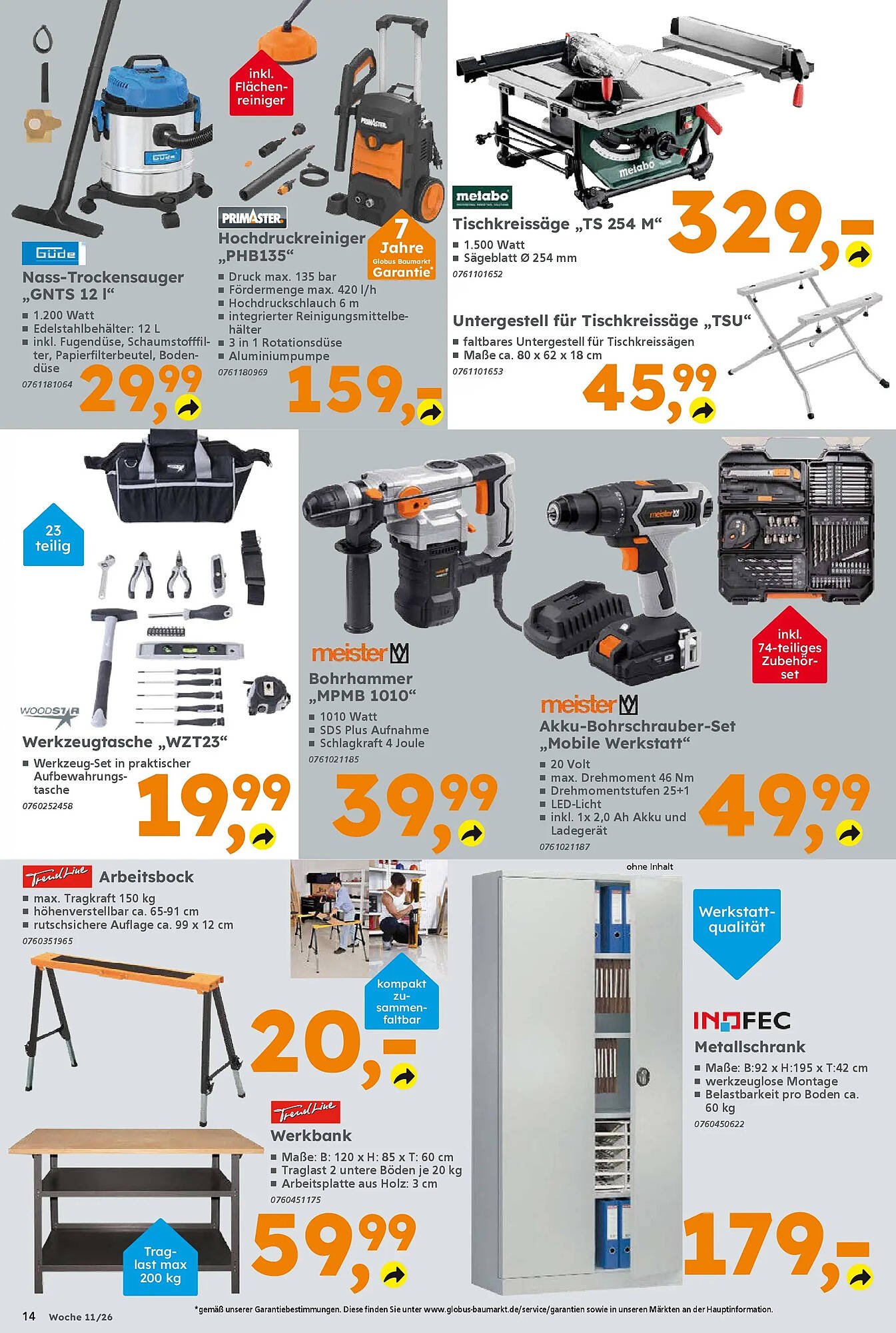 Globus Baumarkt Prospekt (2026-03-08 - 2026-03-14)