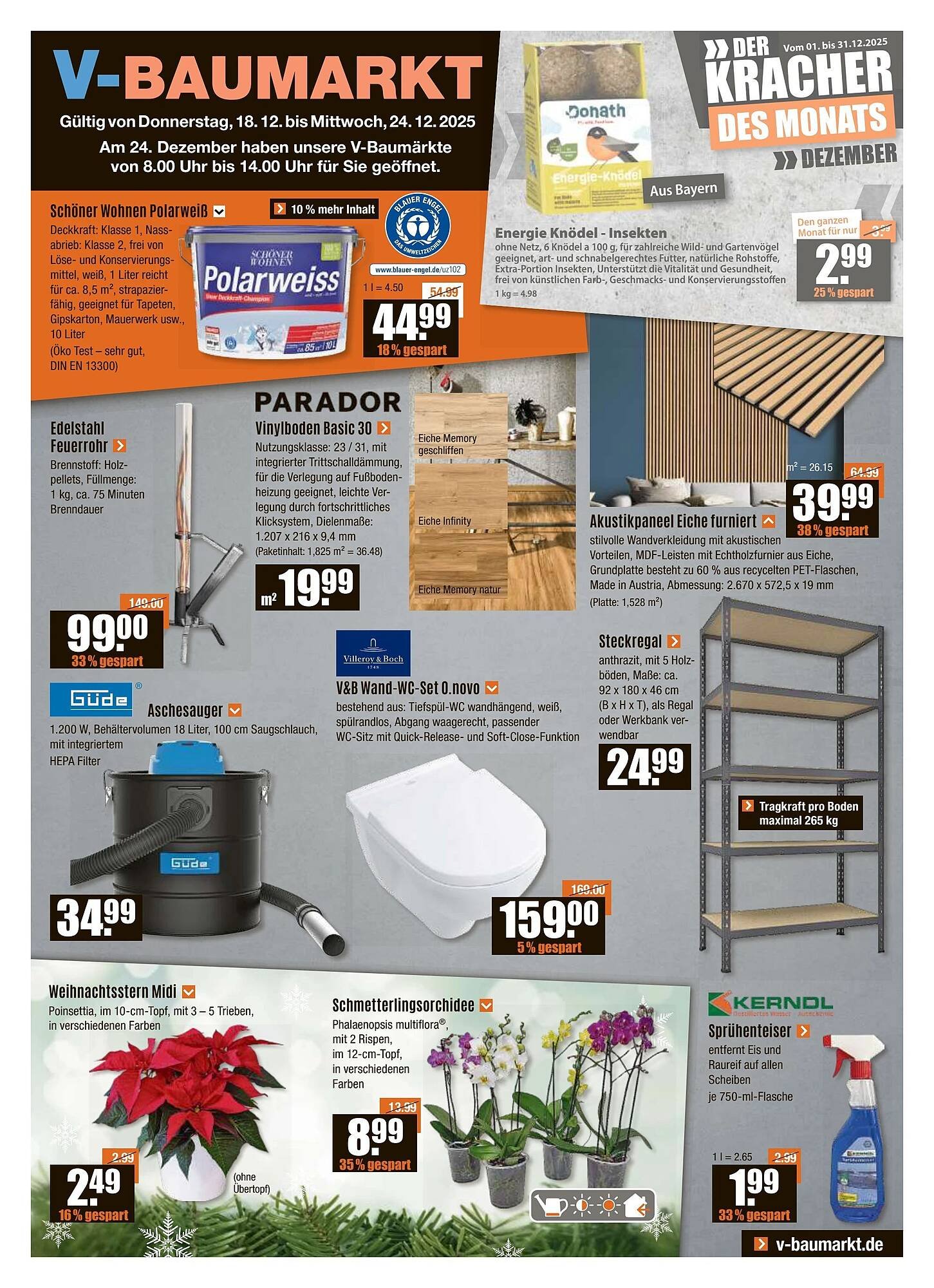 V Baumarkt Prospekt (2025-12-18 - 2025-12-24)