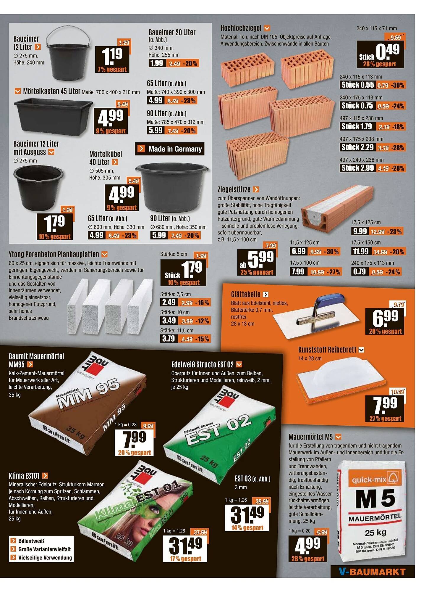 V Baumarkt Prospekt (2025-08-28 - 2025-09-03) | 5