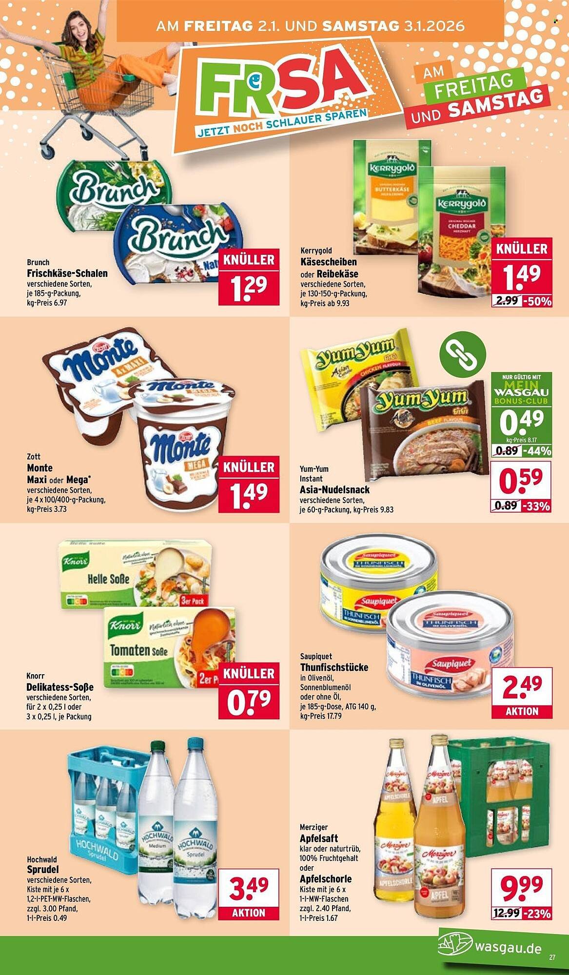 Wasgau Prospekt (2025-12-29 - 2026-01-03)