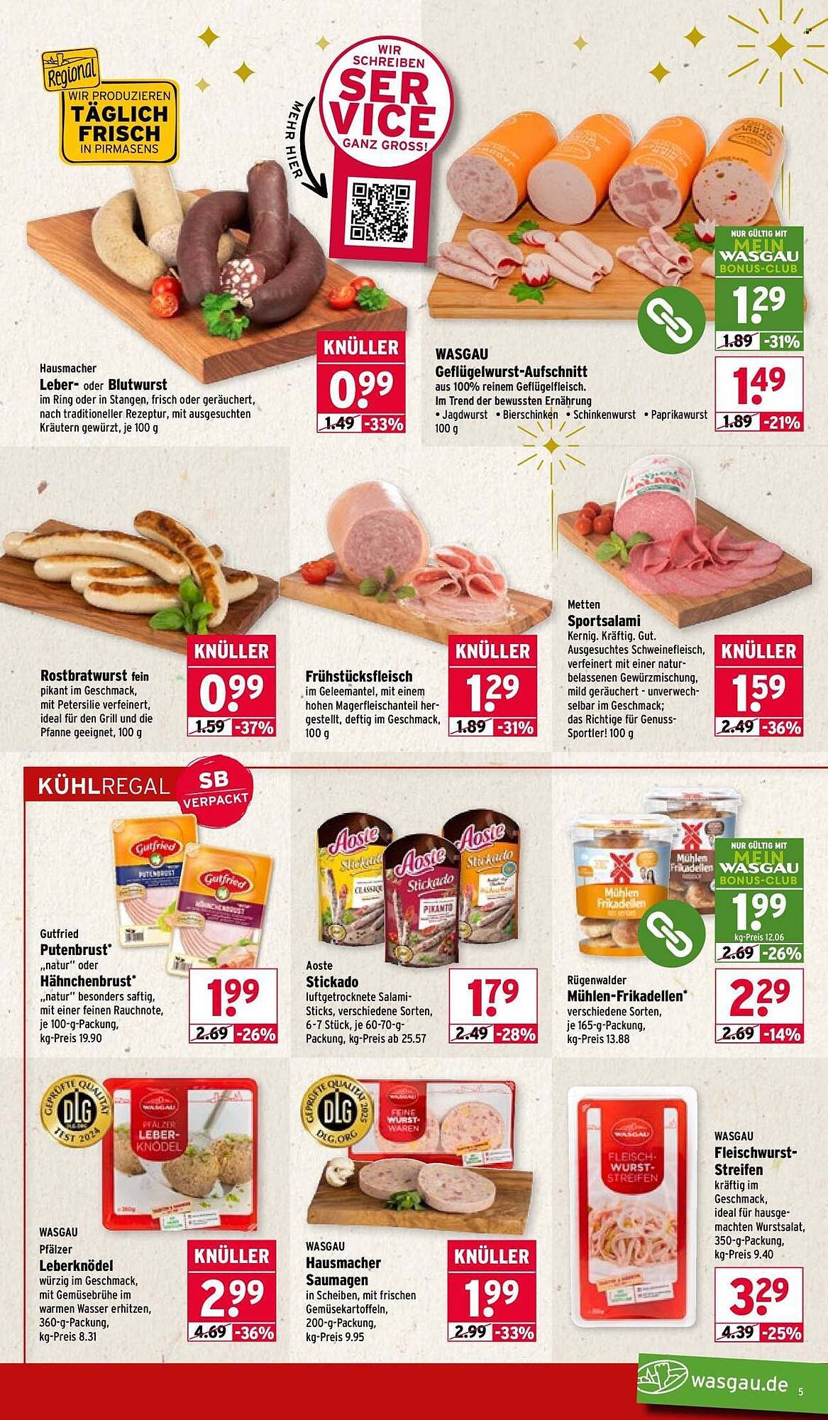 Wasgau Prospekt (2025-12-29 - 2026-01-03)