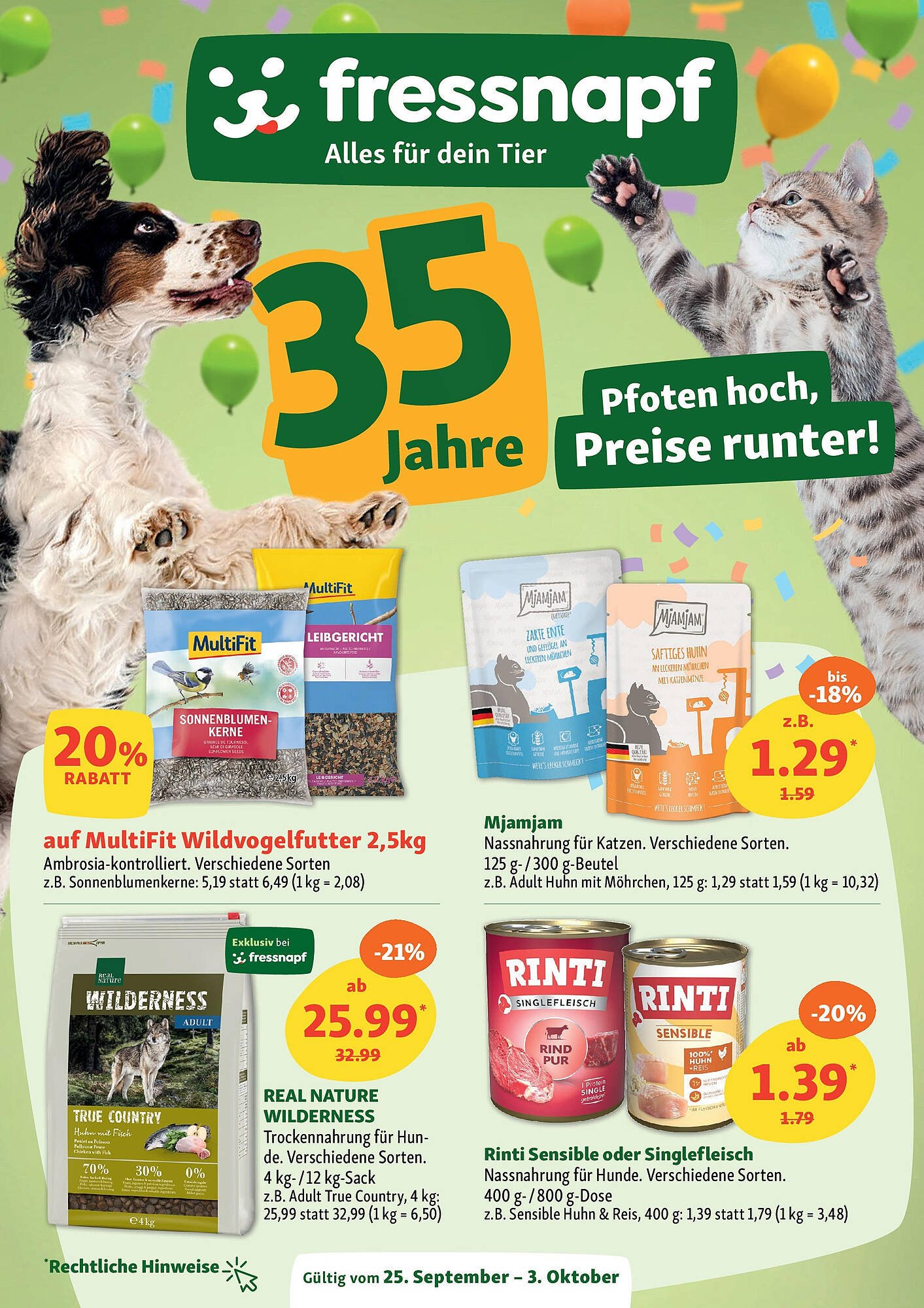 Fressnapf Prospekt (2025-09-24 - 2025-10-02) | 1