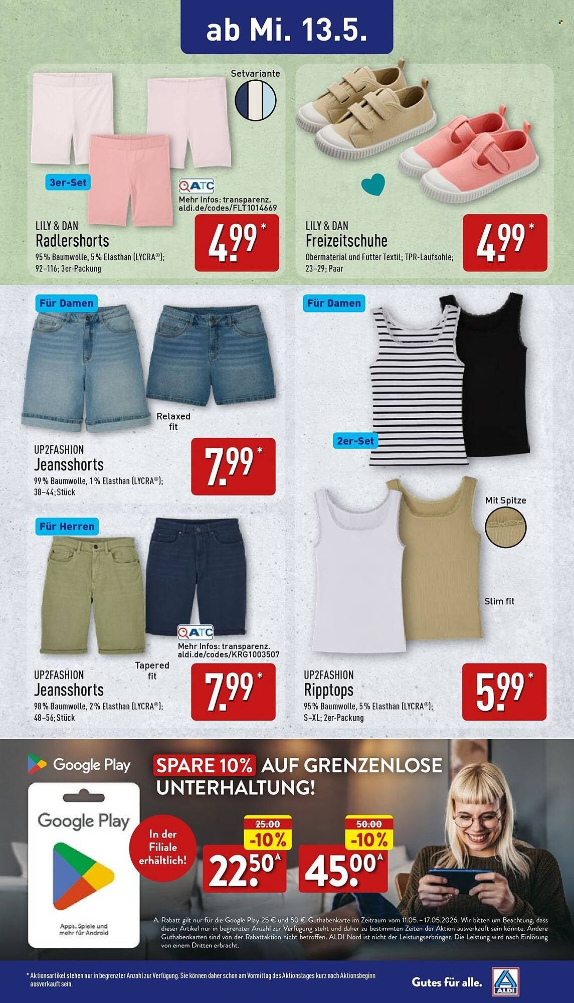 Aldi Nord Prospekt (2026-05-11 - 2026-05-16)