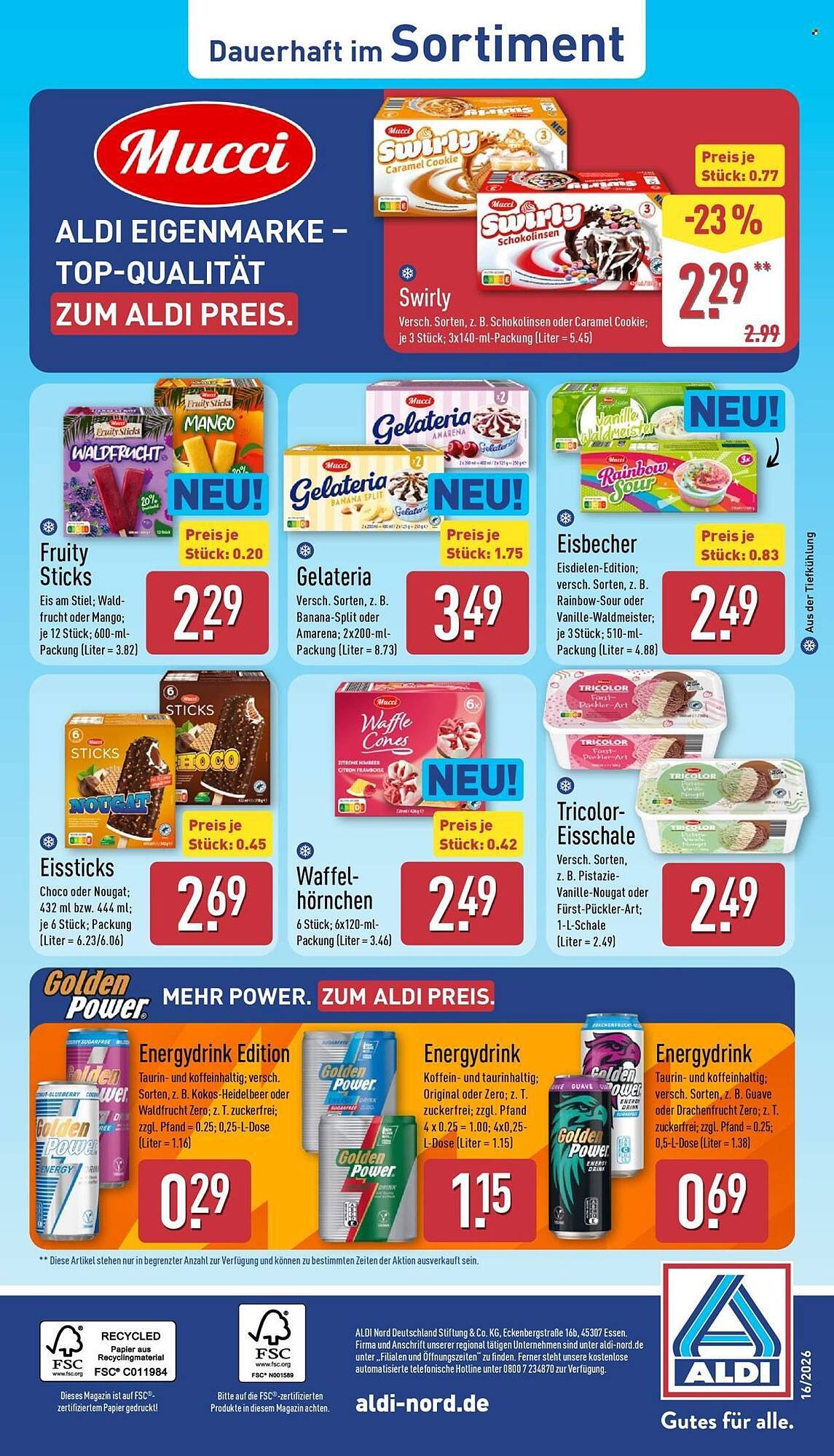 Aldi Nord Prospekt (2026-04-13 - 2026-04-18)