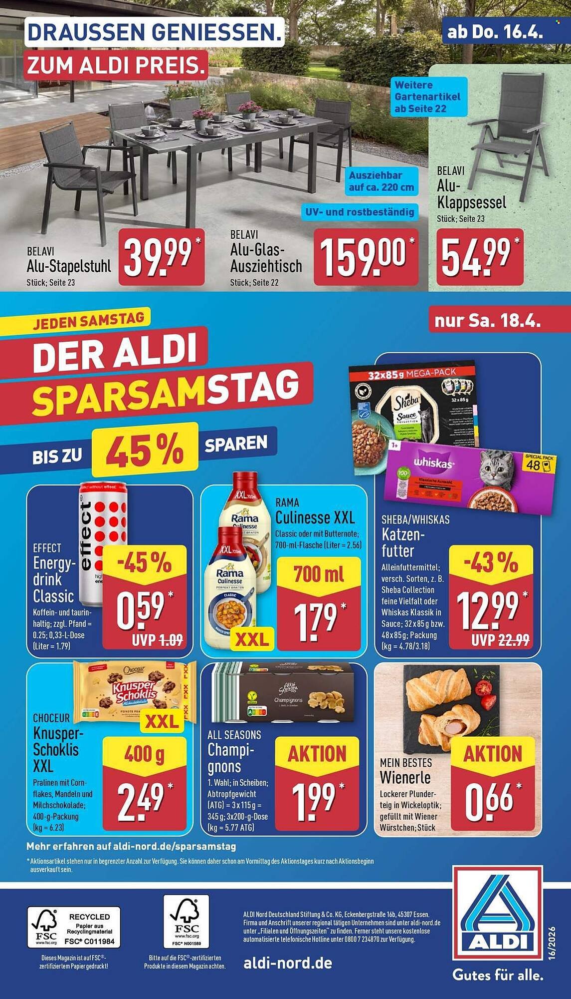 Aldi Nord Prospekt (2026-04-13 - 2026-04-18)