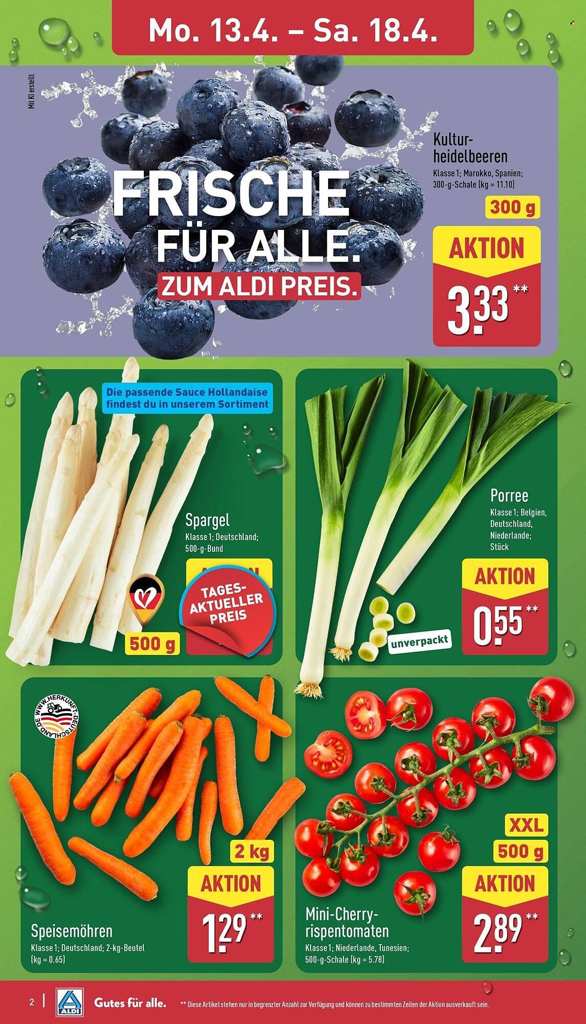 Aldi Nord Prospekt (2026-04-13 - 2026-04-18)