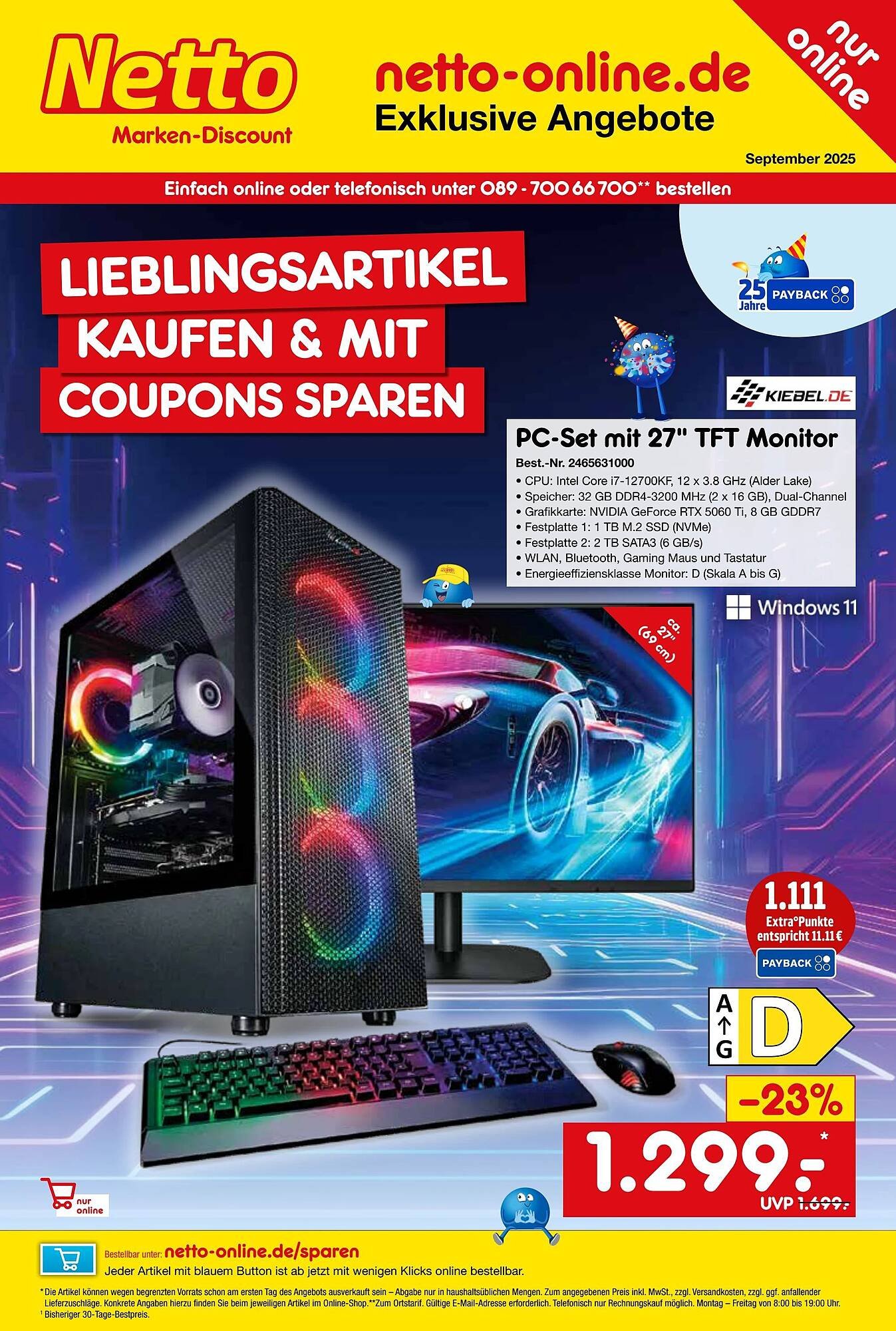 Netto Marken-Discount Prospekt (2025-08-28 - 2025-10-01) | 1