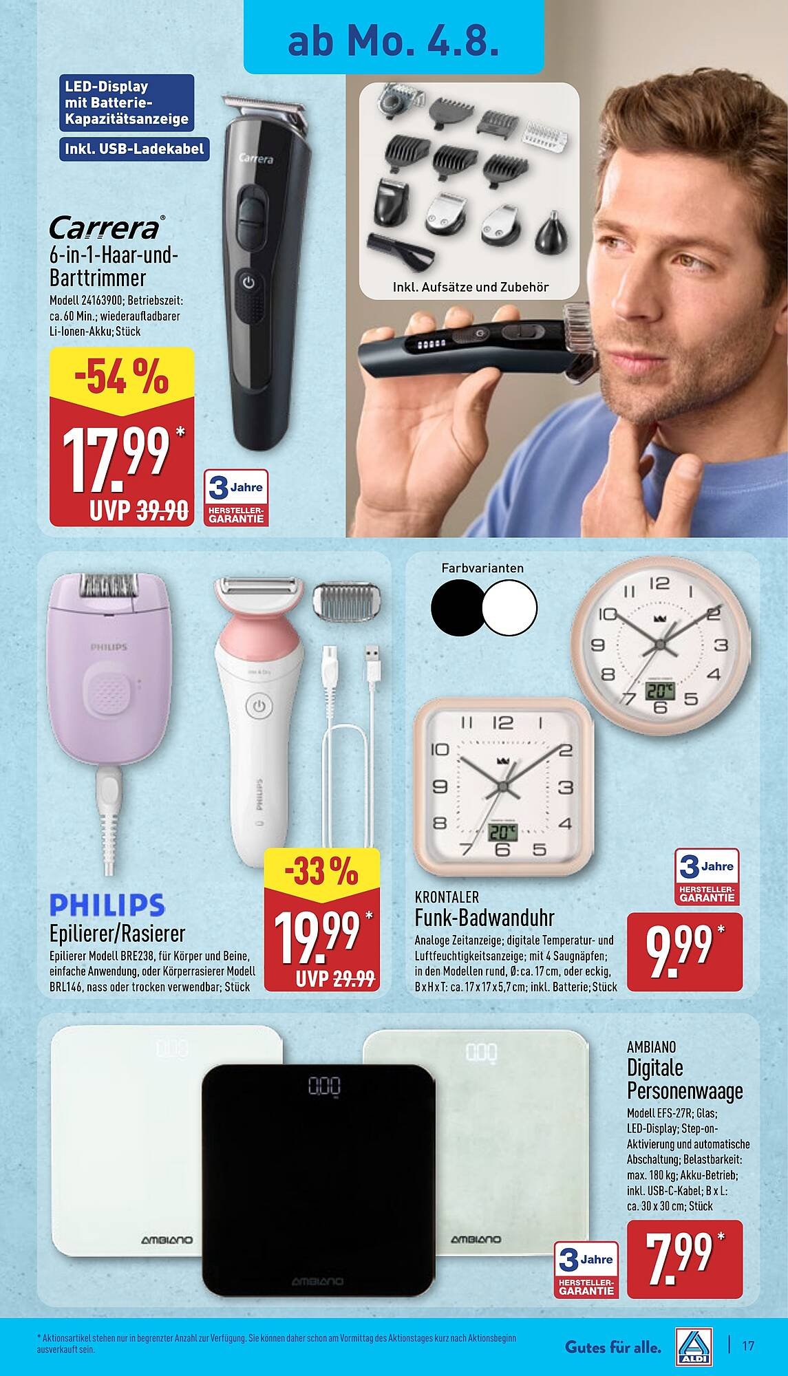 Aldi Nord Prospekt (2025-08-04 - 2025-08-09) | 17