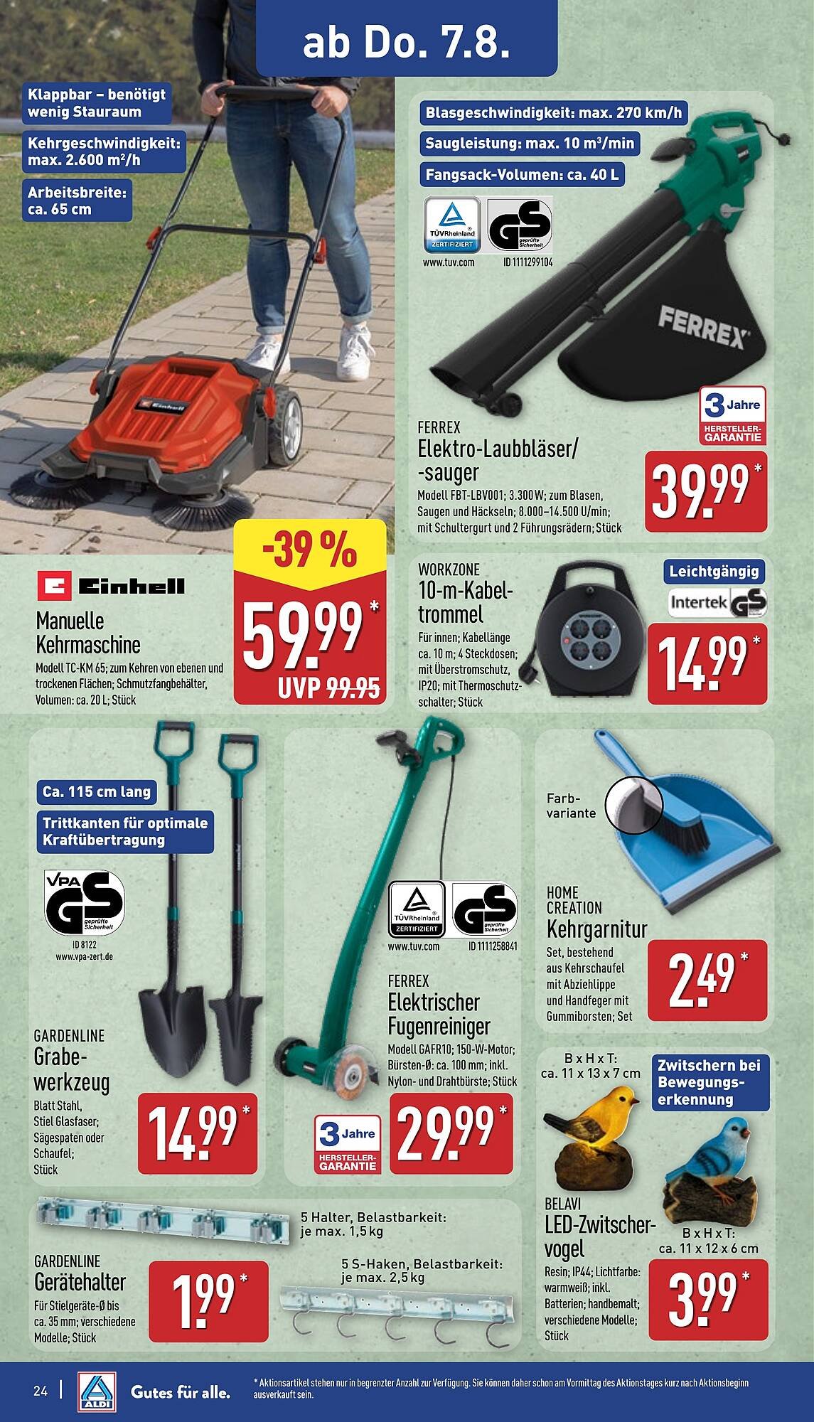 Aldi Nord Prospekt (2025-08-04 - 2025-08-09) | 24