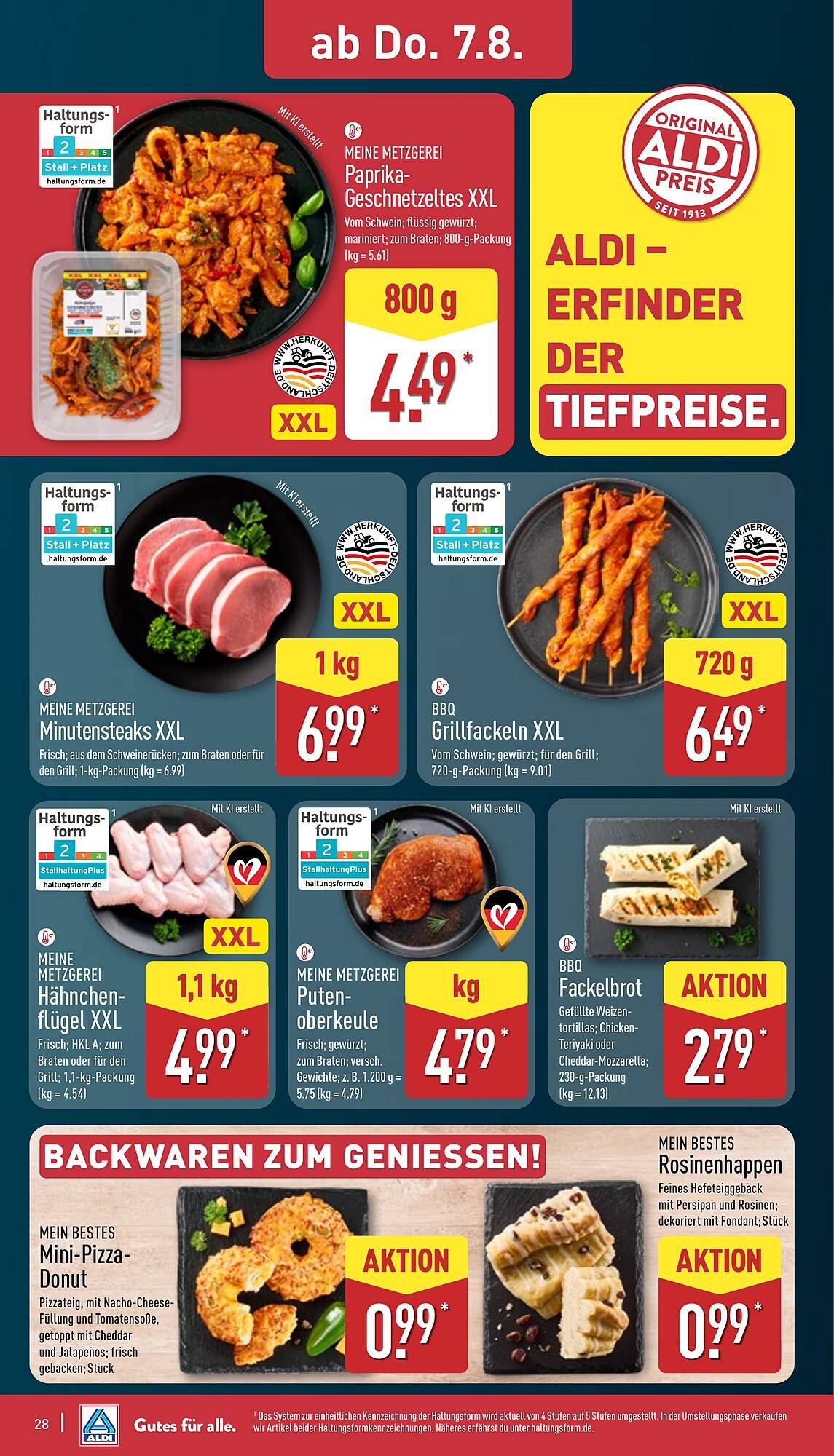 Aldi Nord Prospekt (2025-08-04 - 2025-08-09) | 28