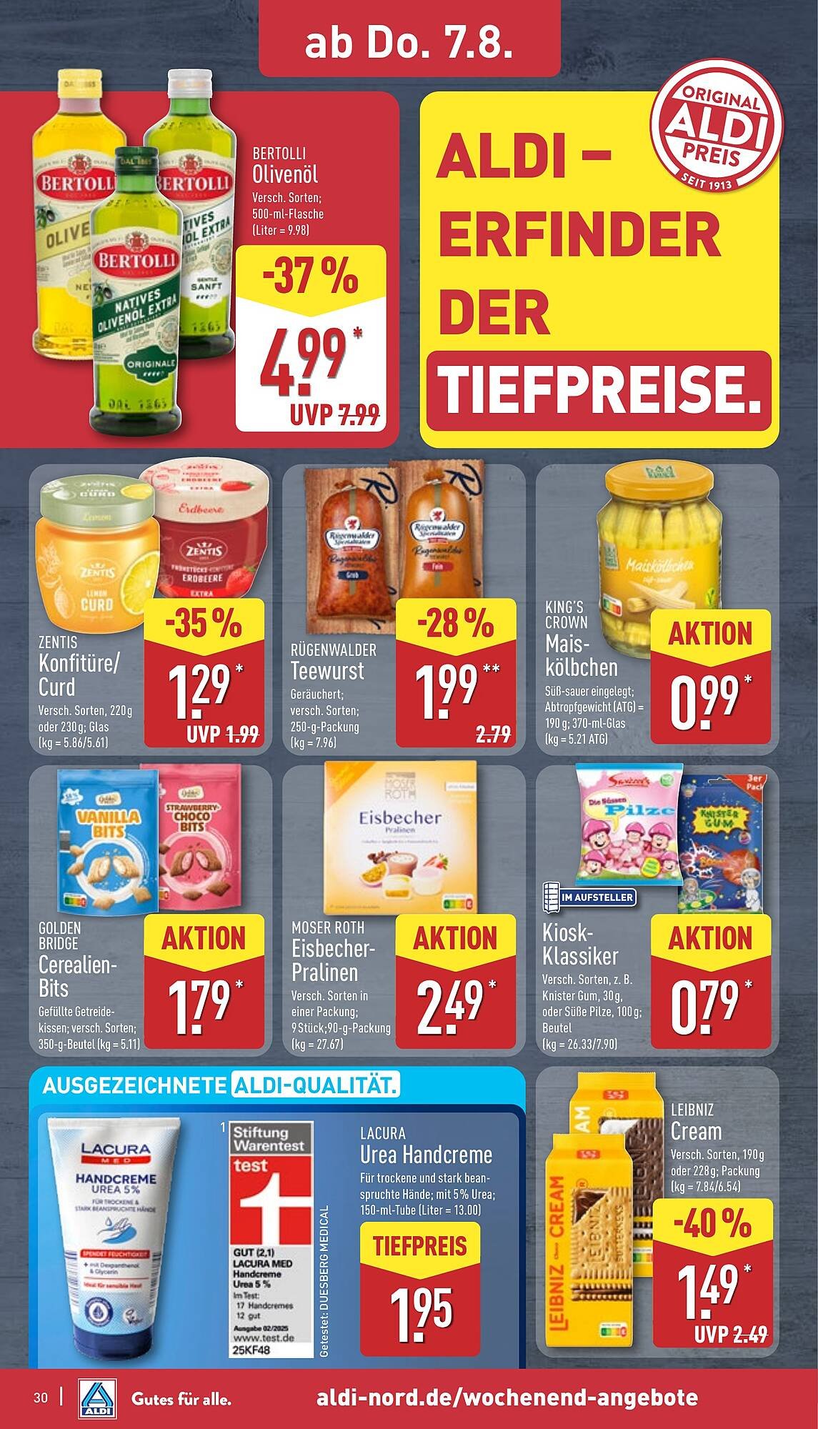 Aldi Nord Prospekt (2025-08-04 - 2025-08-09) | 30