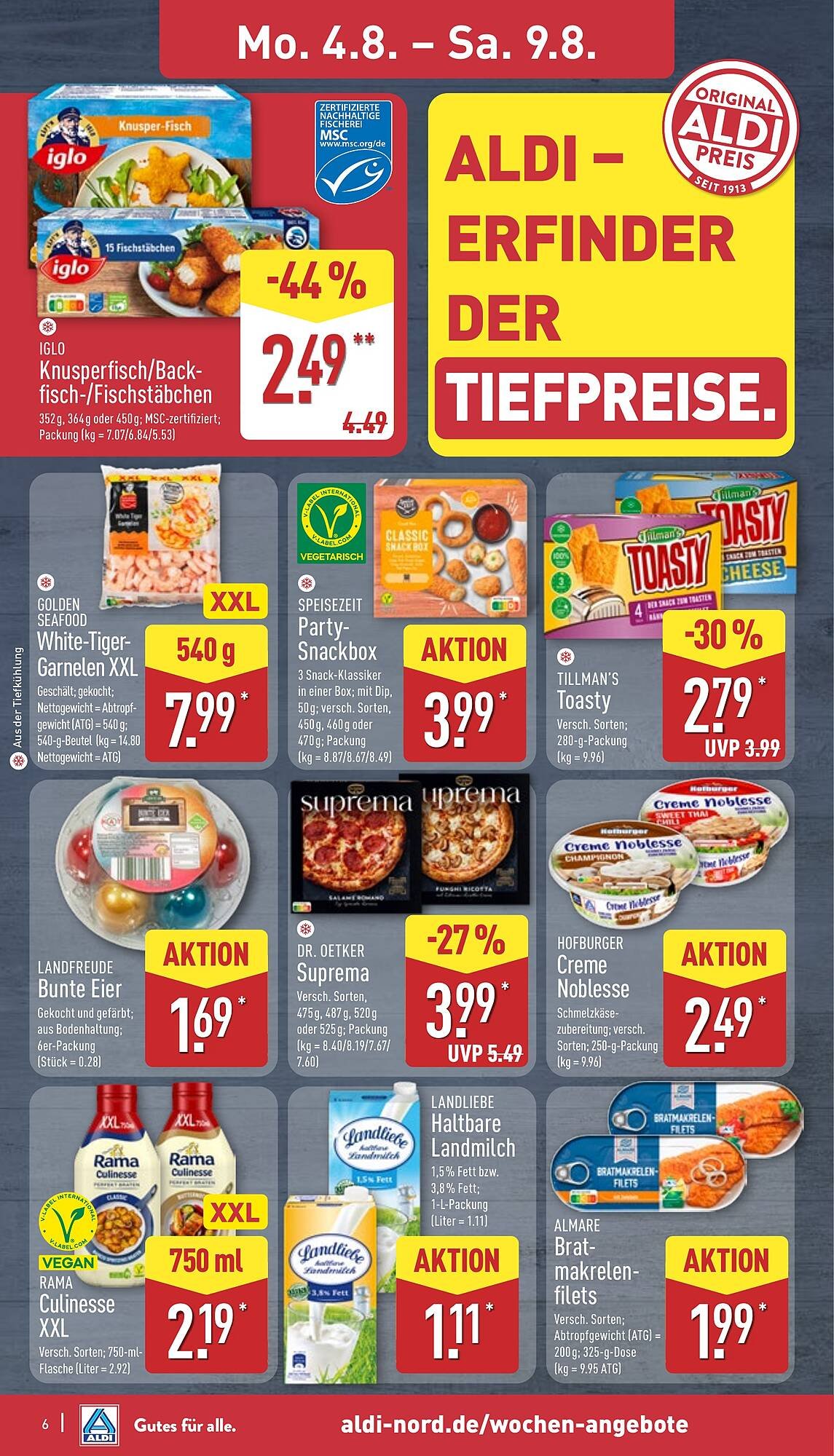 Aldi Nord Prospekt (2025-08-04 - 2025-08-09) | 6