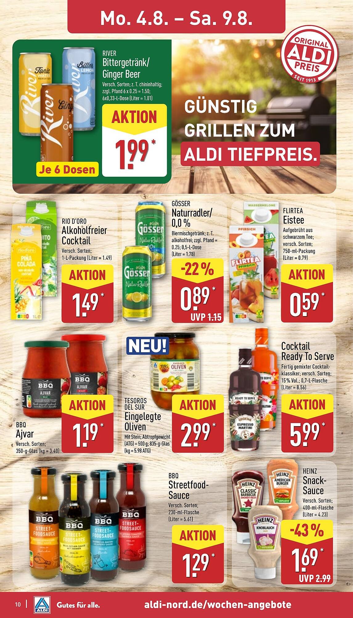 Aldi Nord Prospekt (2025-08-04 - 2025-08-09) | 10
