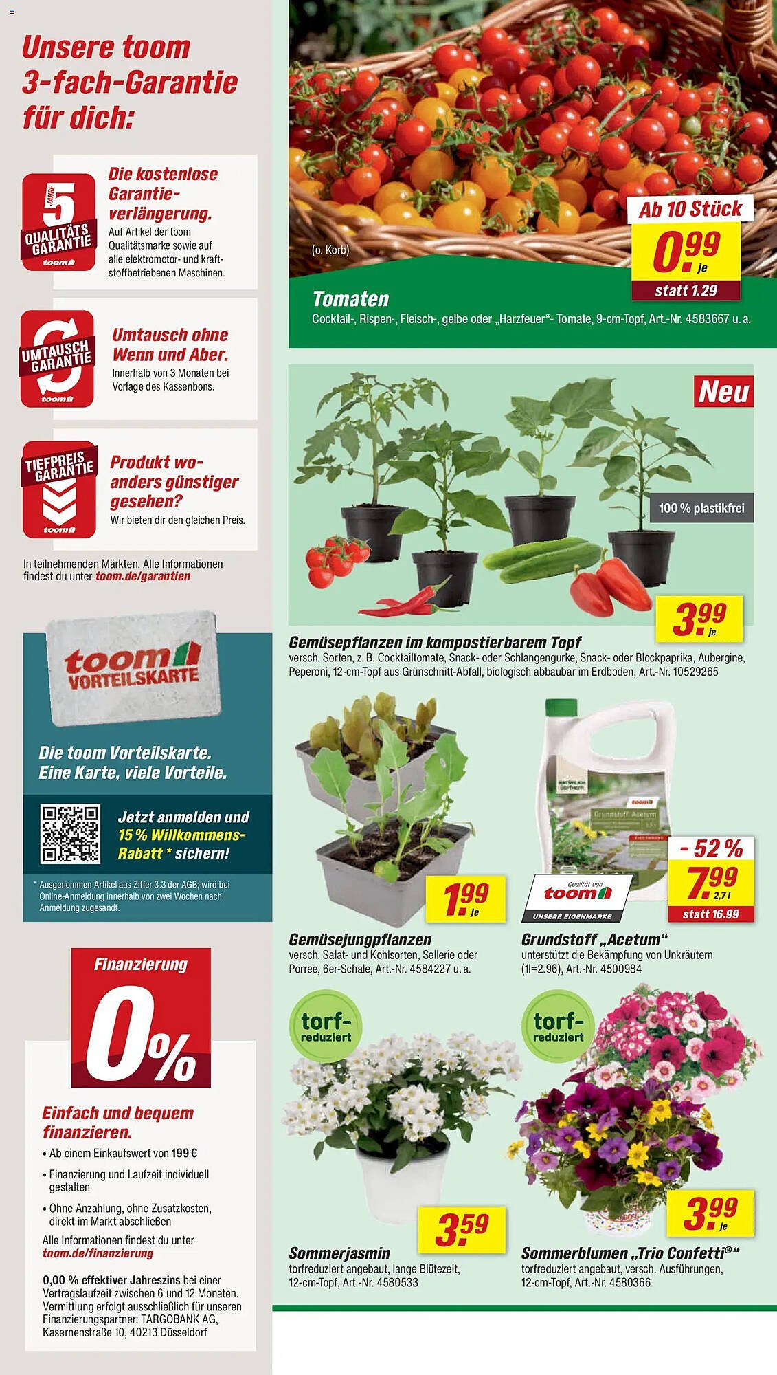 Toom Baumarkt Prospekt