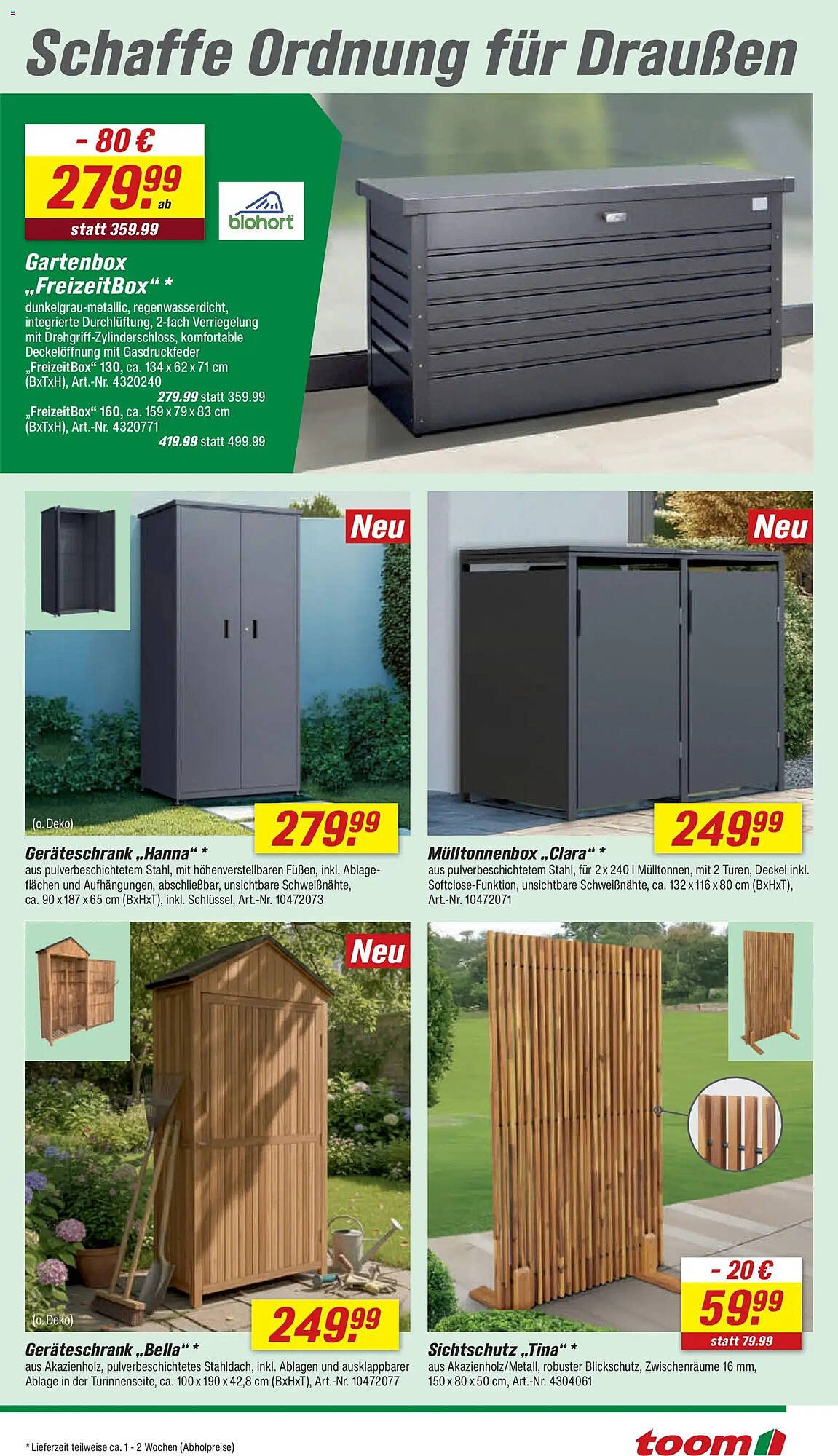 Toom Baumarkt Prospekt