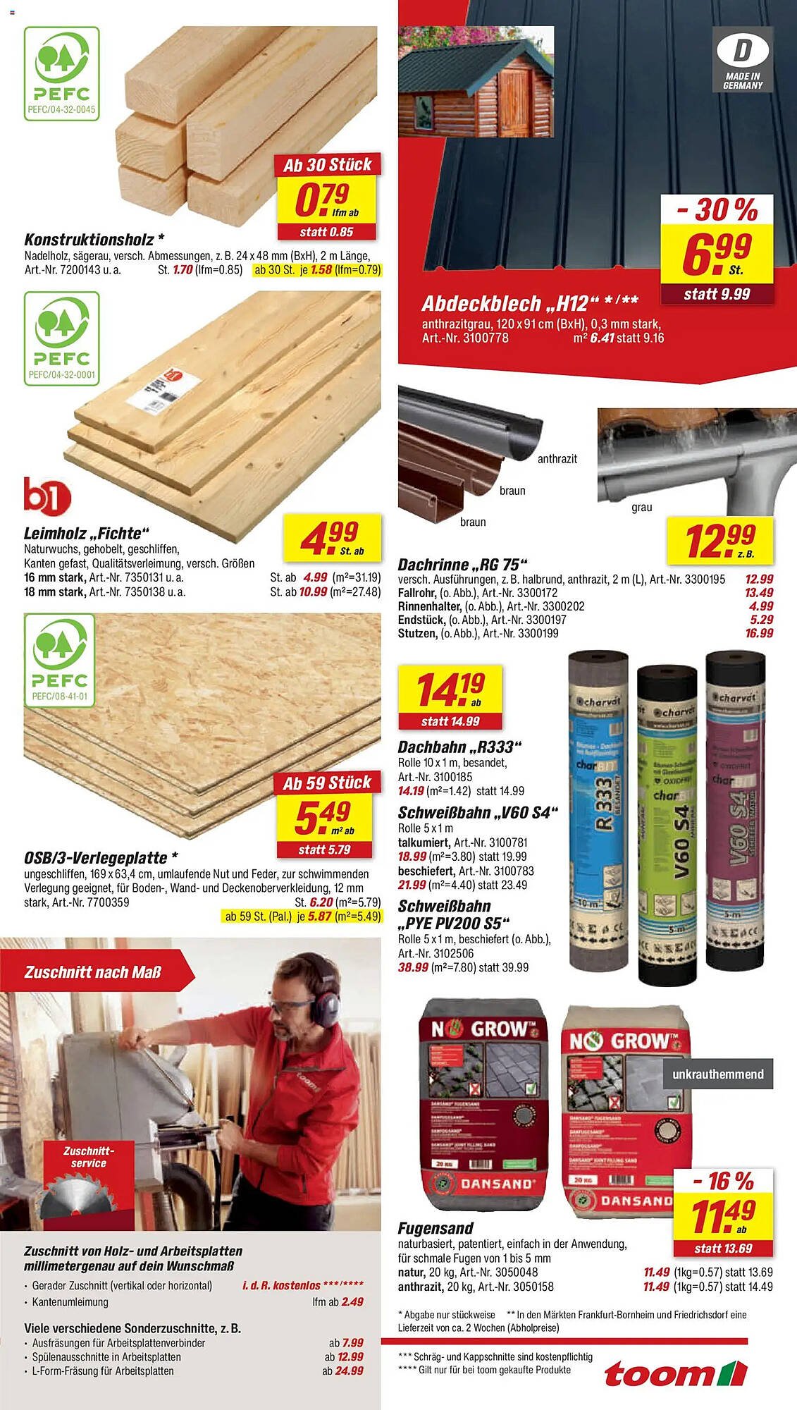 Toom Baumarkt Prospekt
