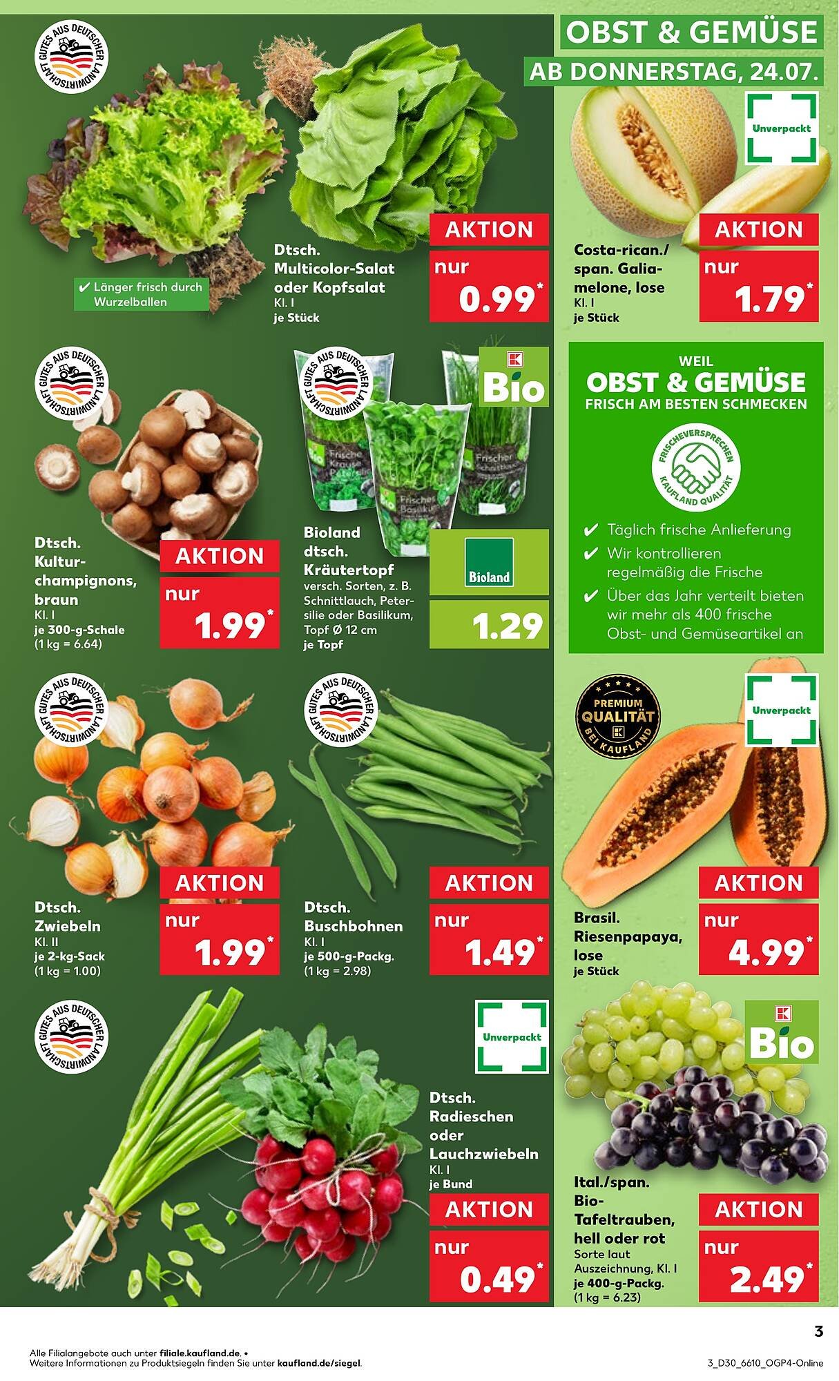 Kaufland Prospekt (2025-07-24 - 2025-07-30) | 3
