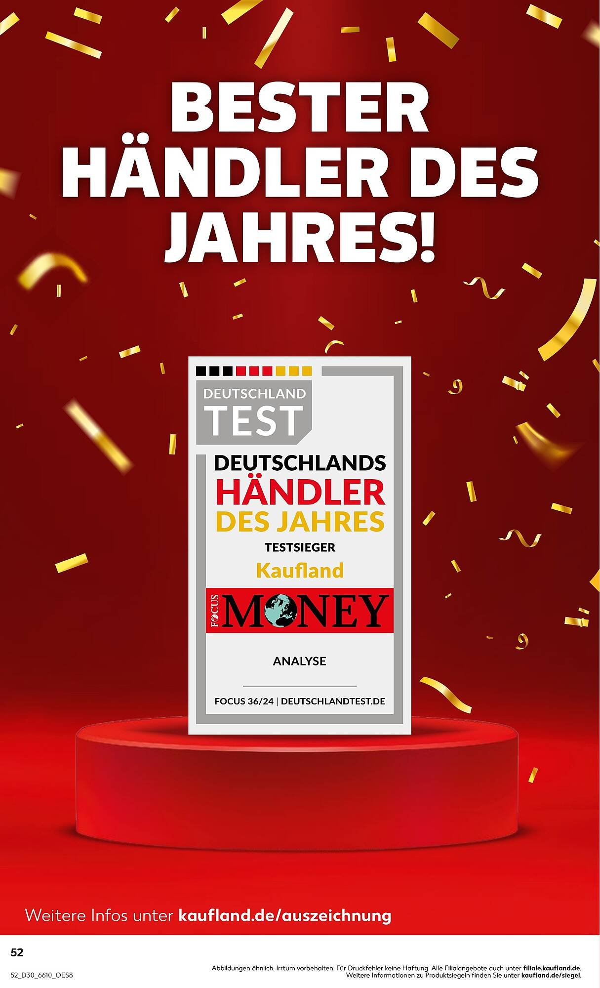 Kaufland Prospekt (2025-07-24 - 2025-07-30) | 52