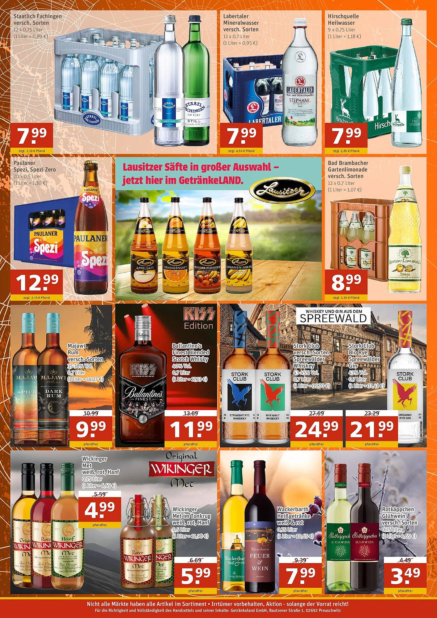 Getränkeland Prospekt (2025-10-26 - 2025-11-08) | 4