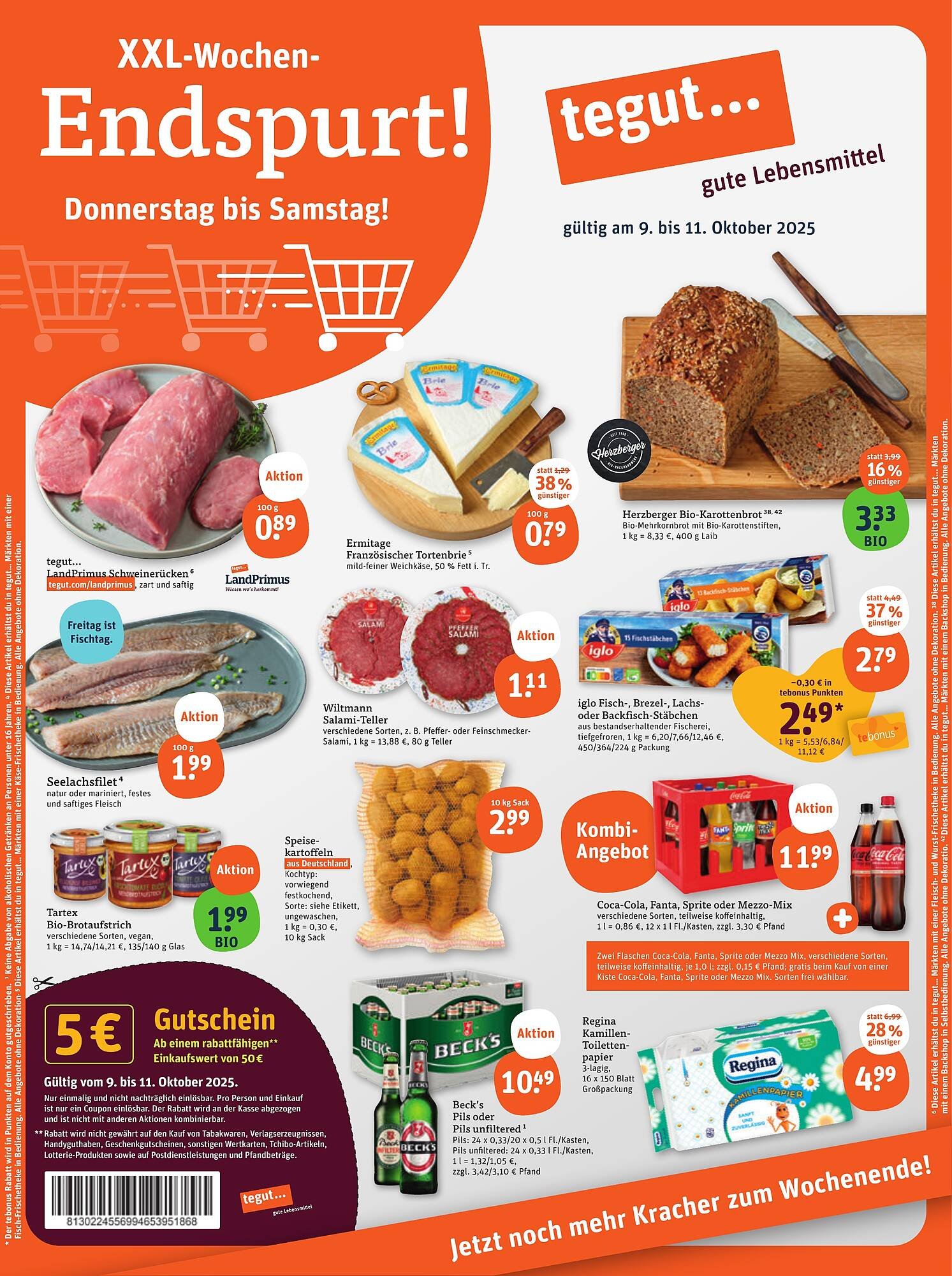 Tegut Prospekt (2025-10-09 - 2025-10-11) | 1
