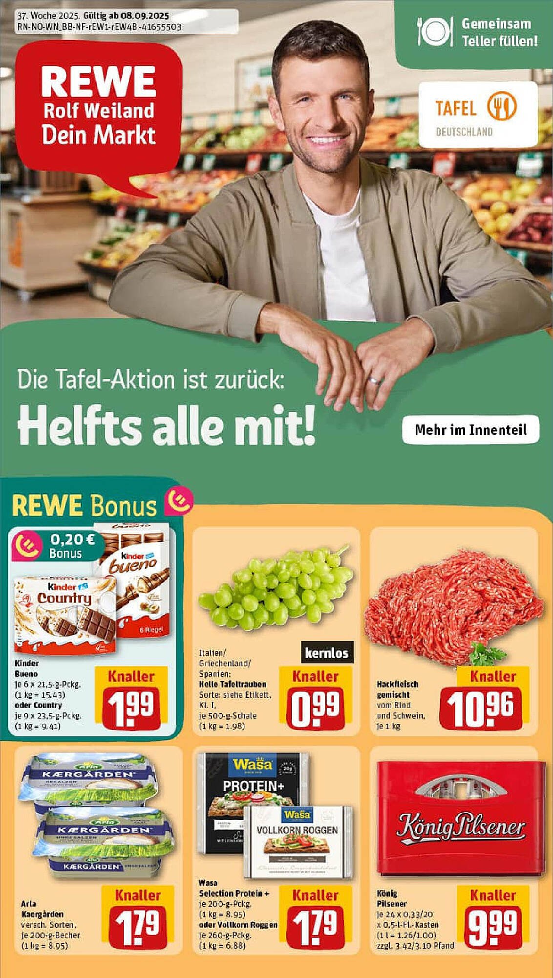 REWE Prospekt (2025-09-07 - 2025-09-14) | 1