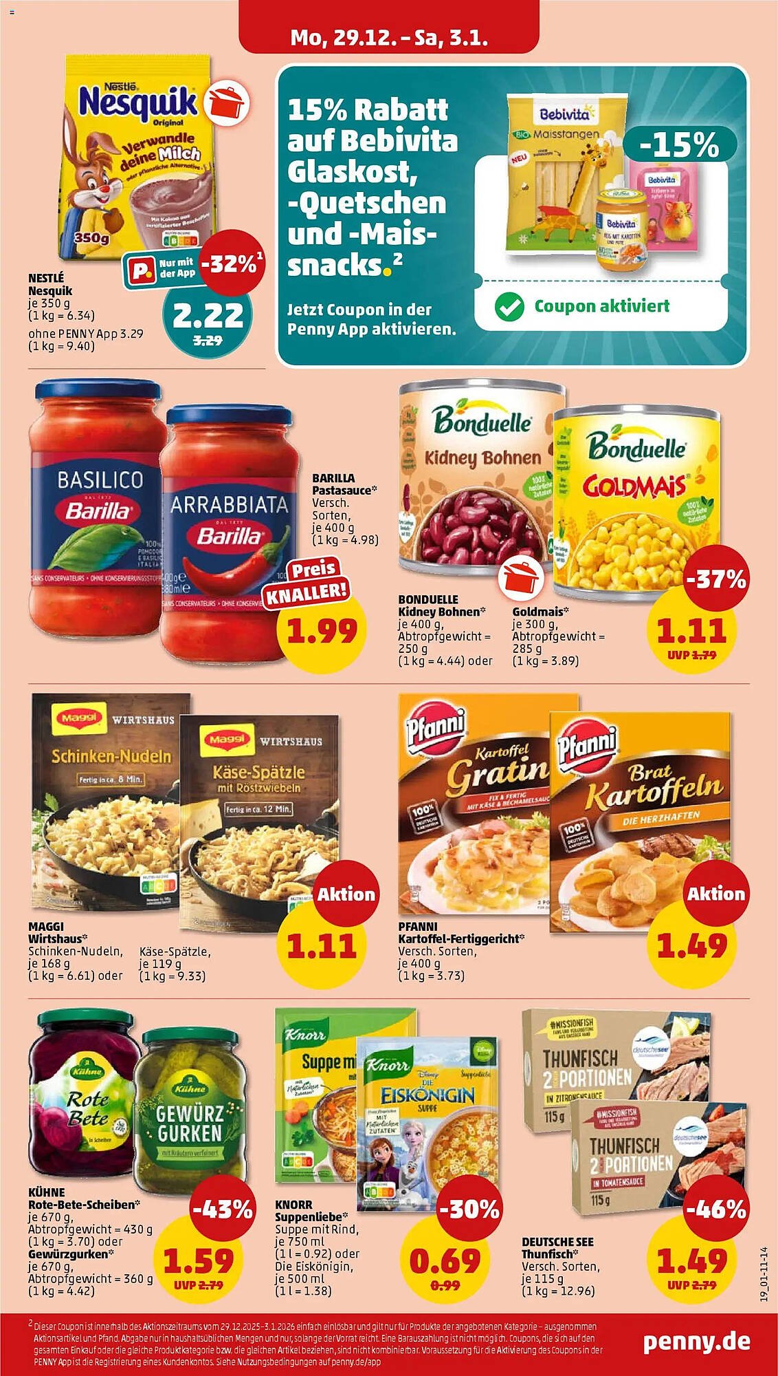 PENNY Prospekt (2025-12-29 - 2026-01-03)