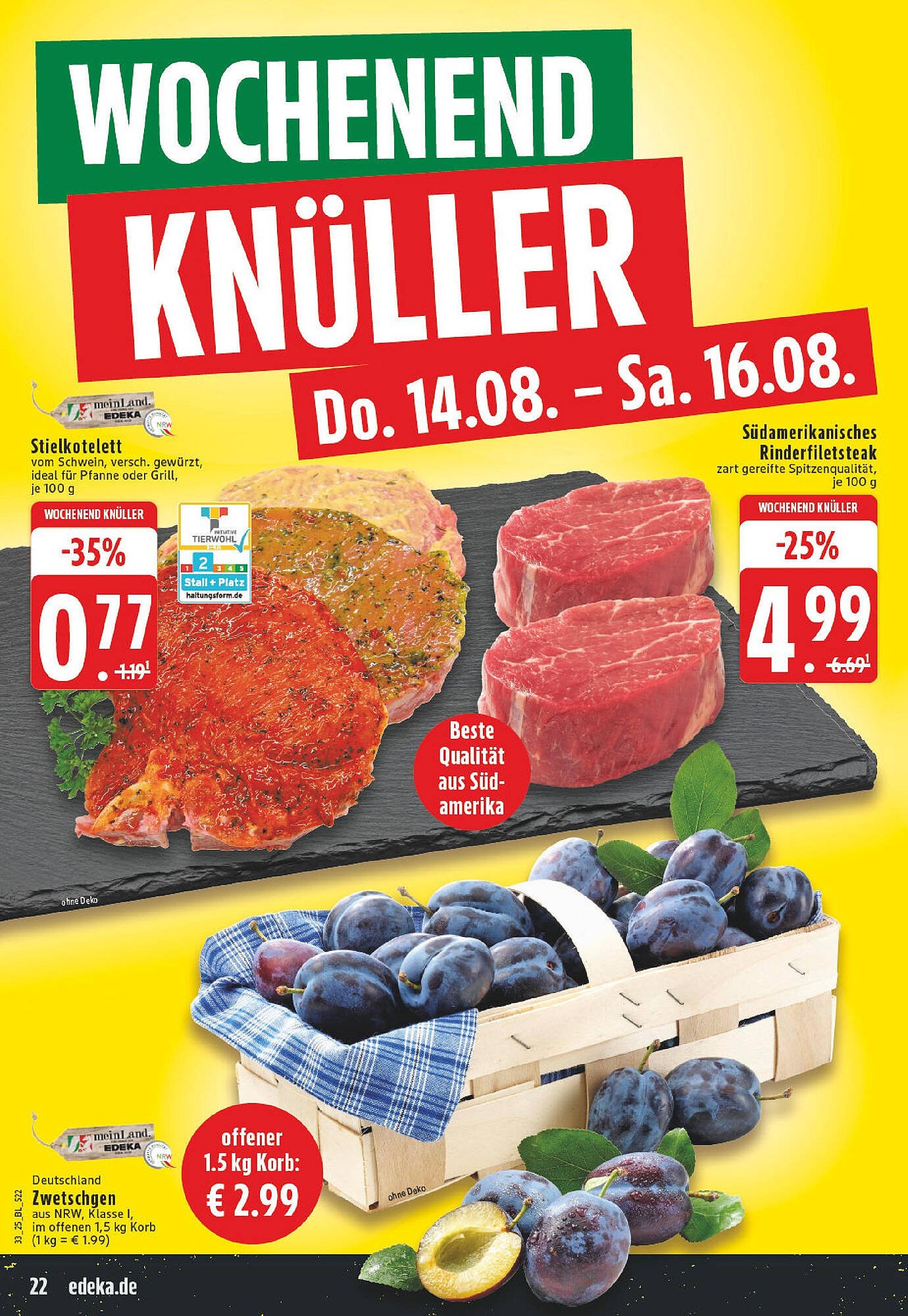 Edeka Prospekt (2025-08-11 - 2025-08-16) | 22