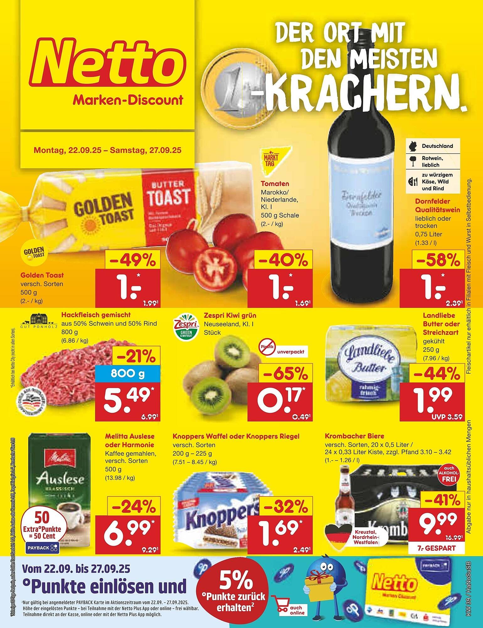 Netto Marken-Discount Prospekt (2025-09-22 - 2025-09-27) | 1