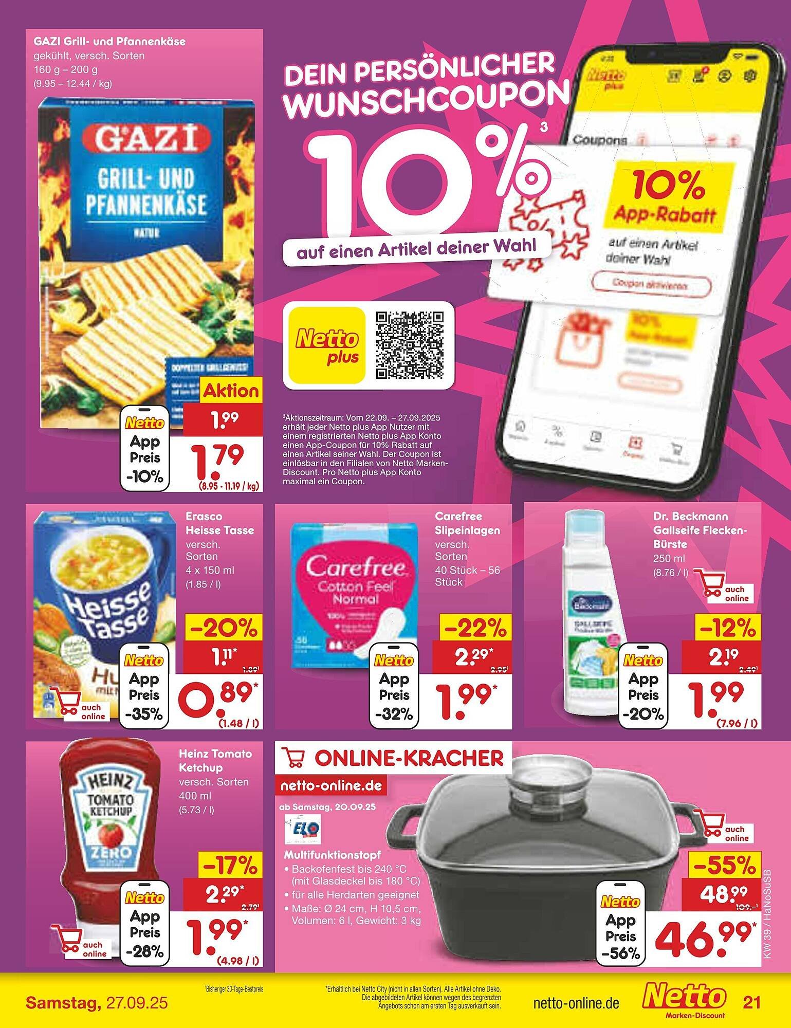 Netto Marken-Discount Prospekt (2025-09-22 - 2025-09-27)
