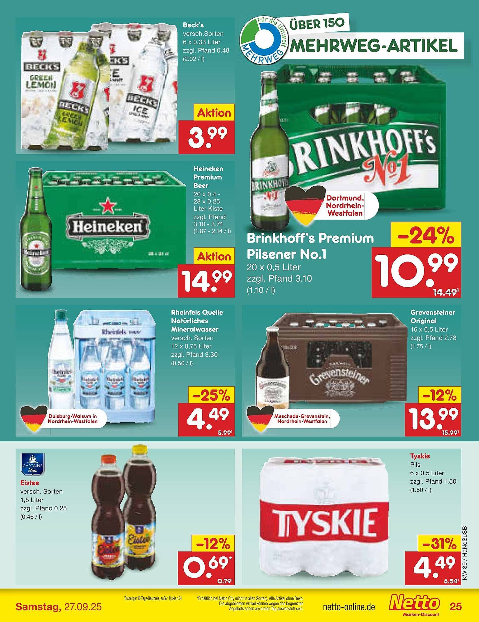 Netto Marken-Discount Prospekt (2025-09-22 - 2025-09-27)