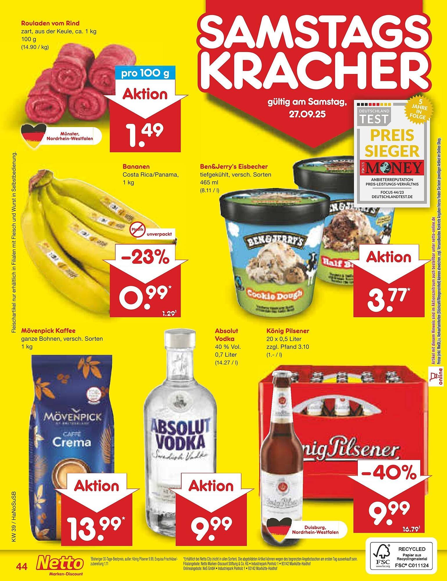 Netto Marken-Discount Prospekt (2025-09-22 - 2025-09-27)